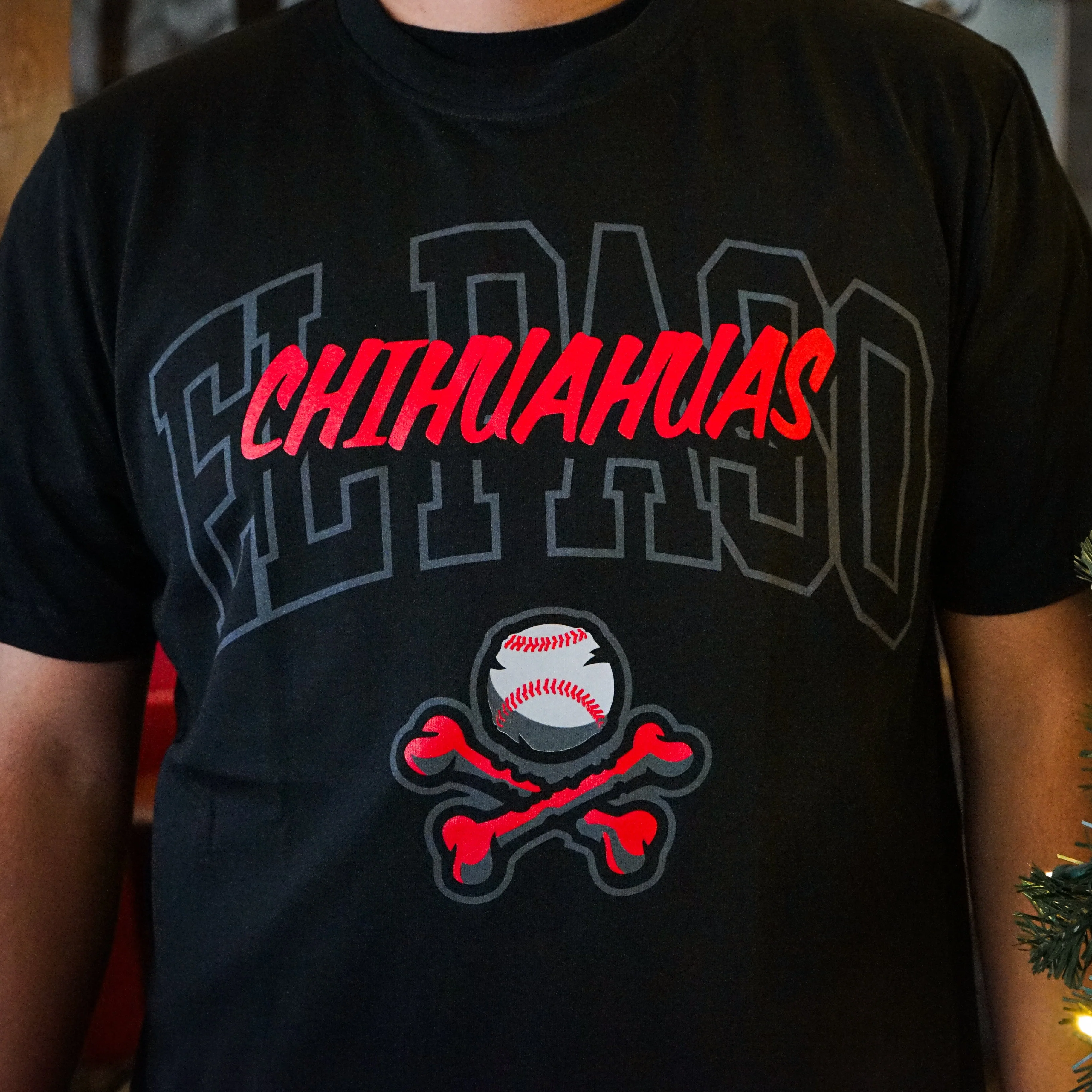 CHIHUAHUAS CROSSBONES NEW ERA SHORT SLEEVE TEE