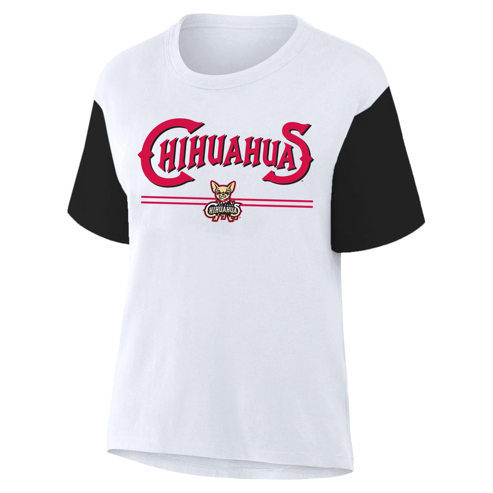 CHIHUAHUAS WORDMARK TEE- PLUS WOMEN'S