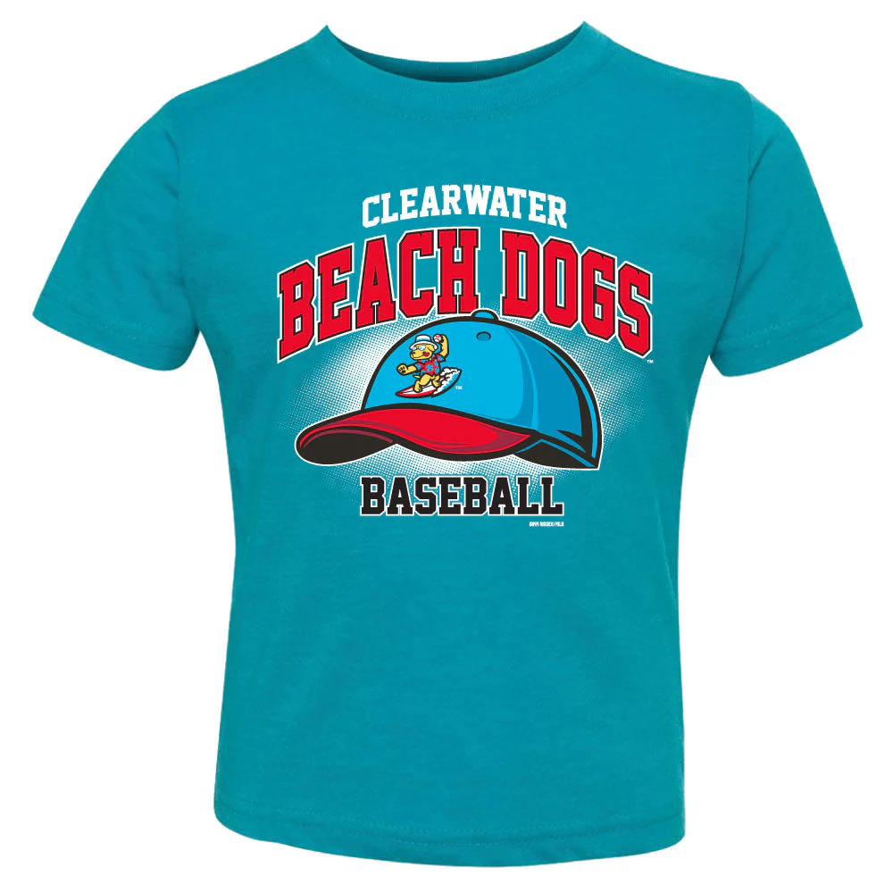 Clearwater BeachDogs Bimm Ridder Capnation Toddler Tee