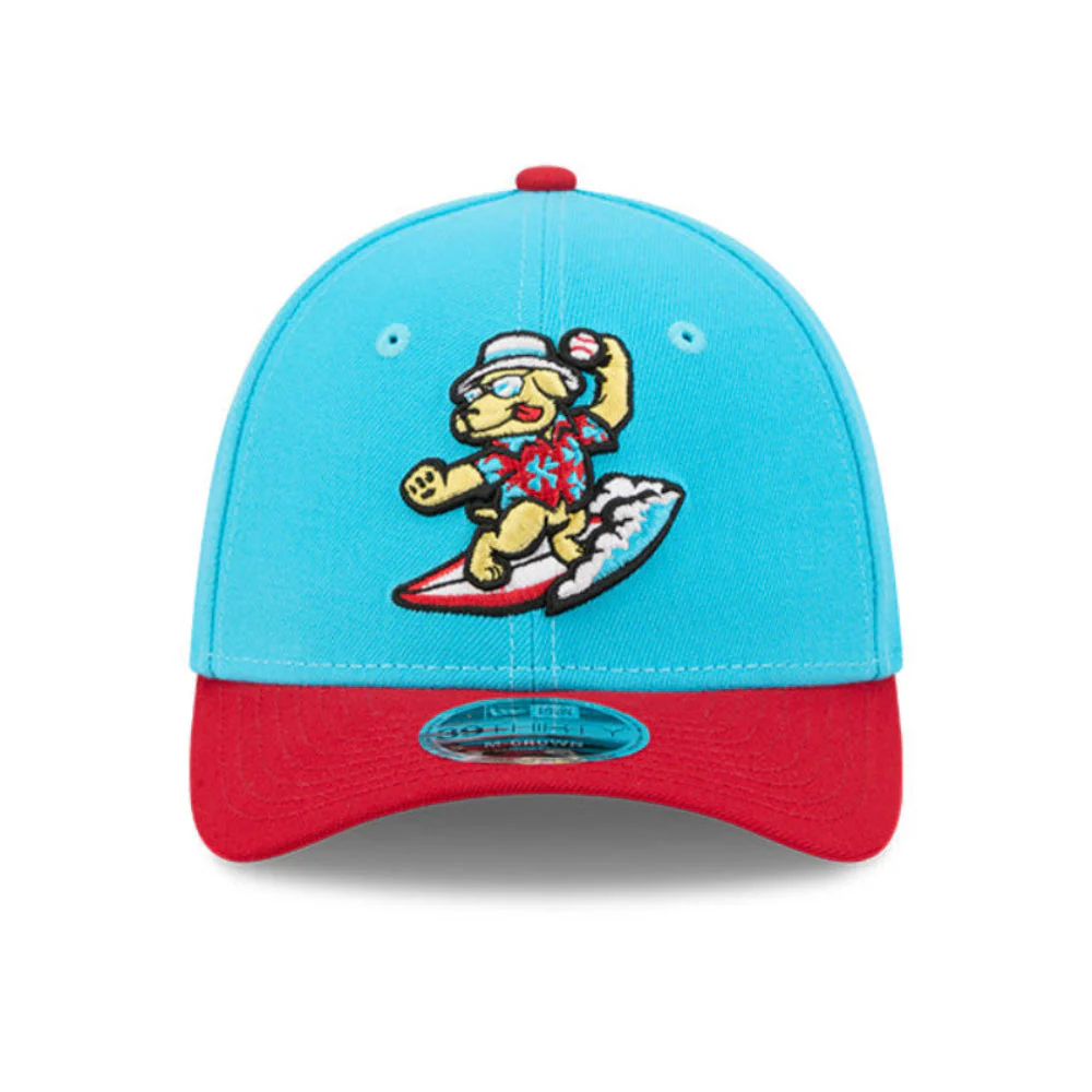 Clearwater BeachDogs New Era 39THIRTY Stretch On Field Cap - Image 2