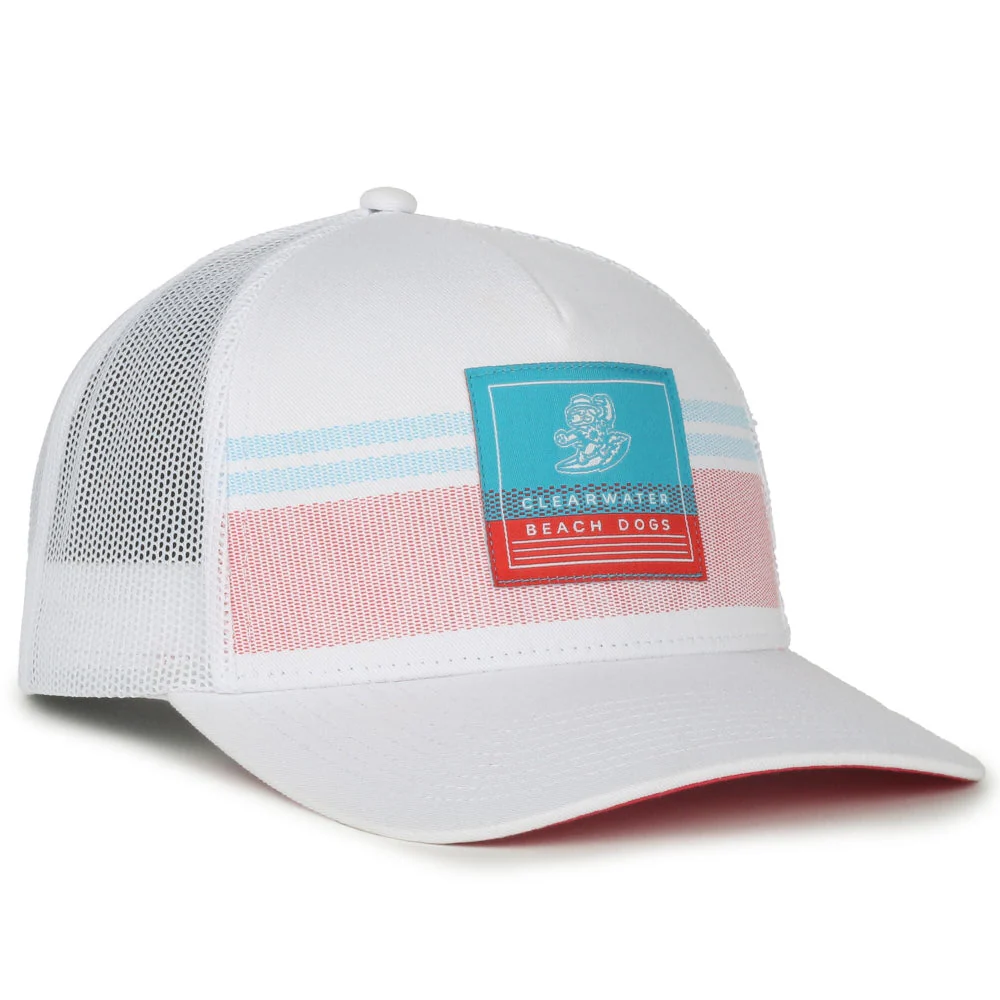 Clearwater BeachDogs Outdoor Cap Ace Patch Trucker - Image 3