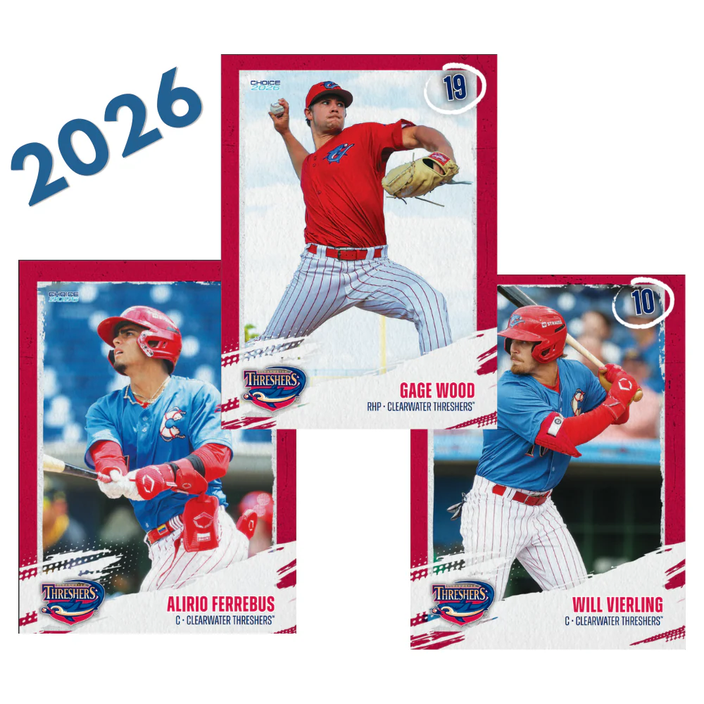 Clearwater Threshers 2026 Team Card Set