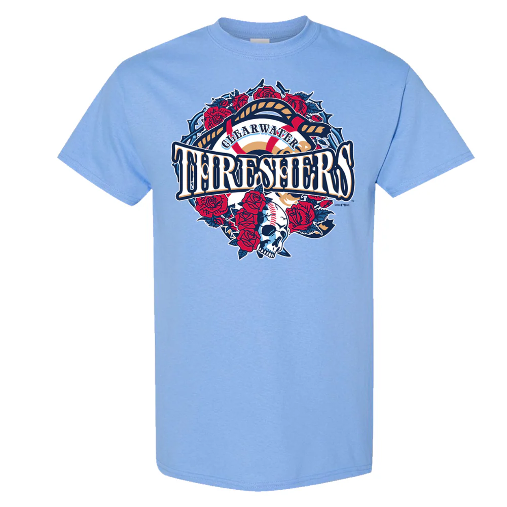 Clearwater Threshers GoTeez Grateful Dead Tee