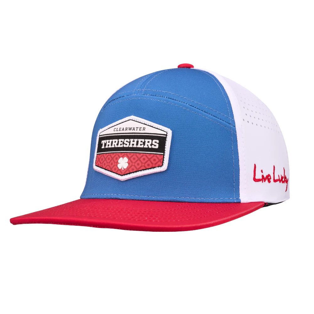 Clearwater Threshsers Black Clover Ballpark Cap