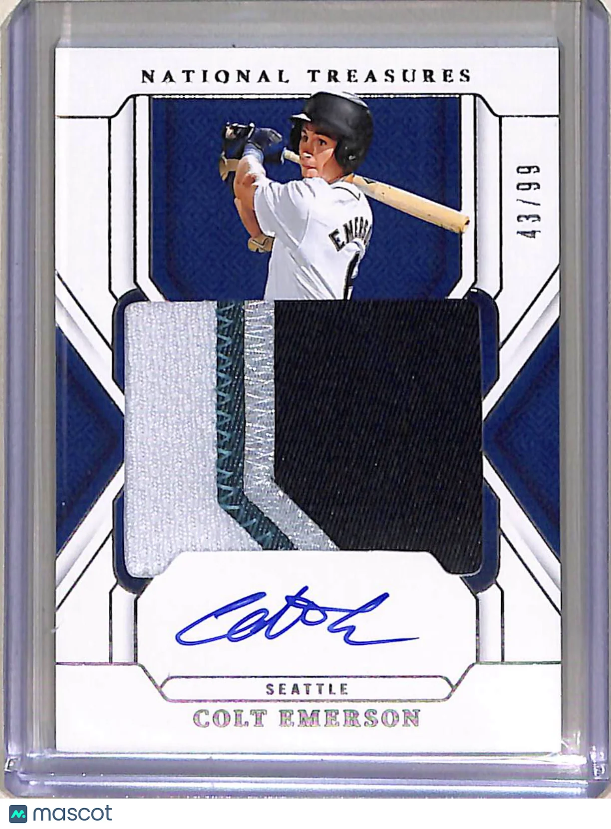 Colt Emerson 2025 Panini National Treasures Baseb