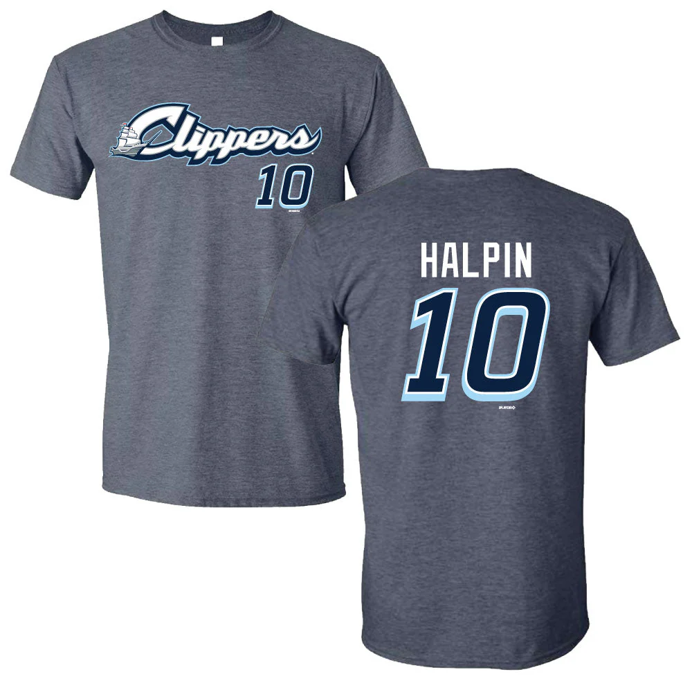 Columbus Clippers Adult Petey Halpin Player Tee