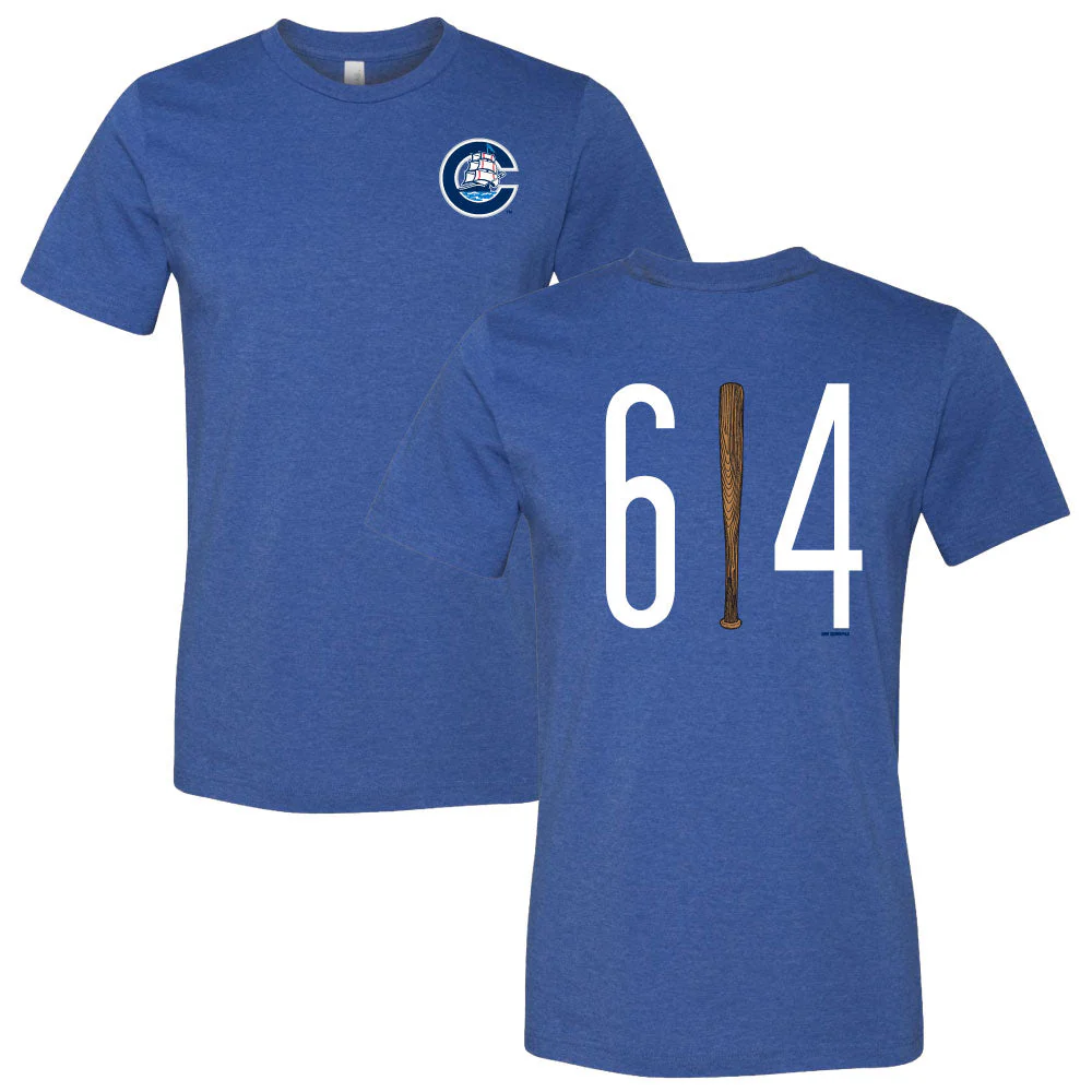 Columbus Clippers Adult Throwback 614 Tee