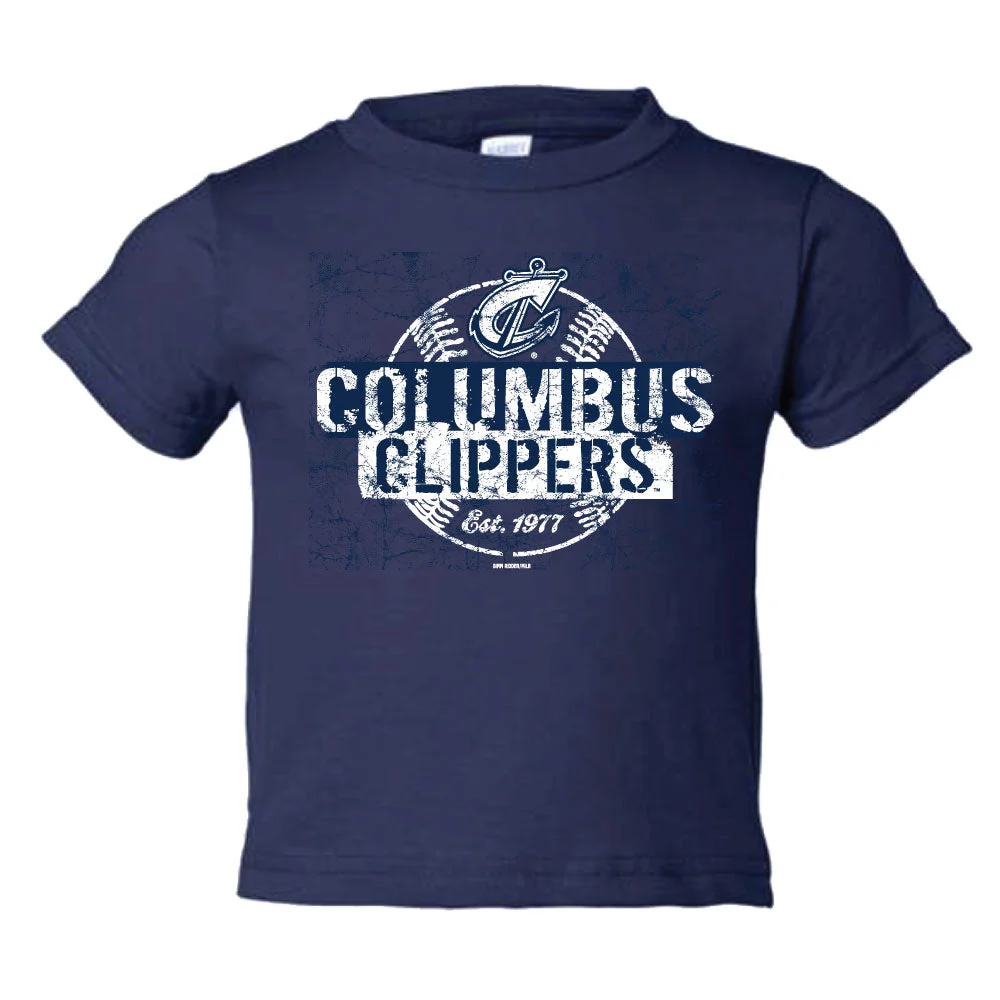 Columbus Clippers Toddler Bateman Tee