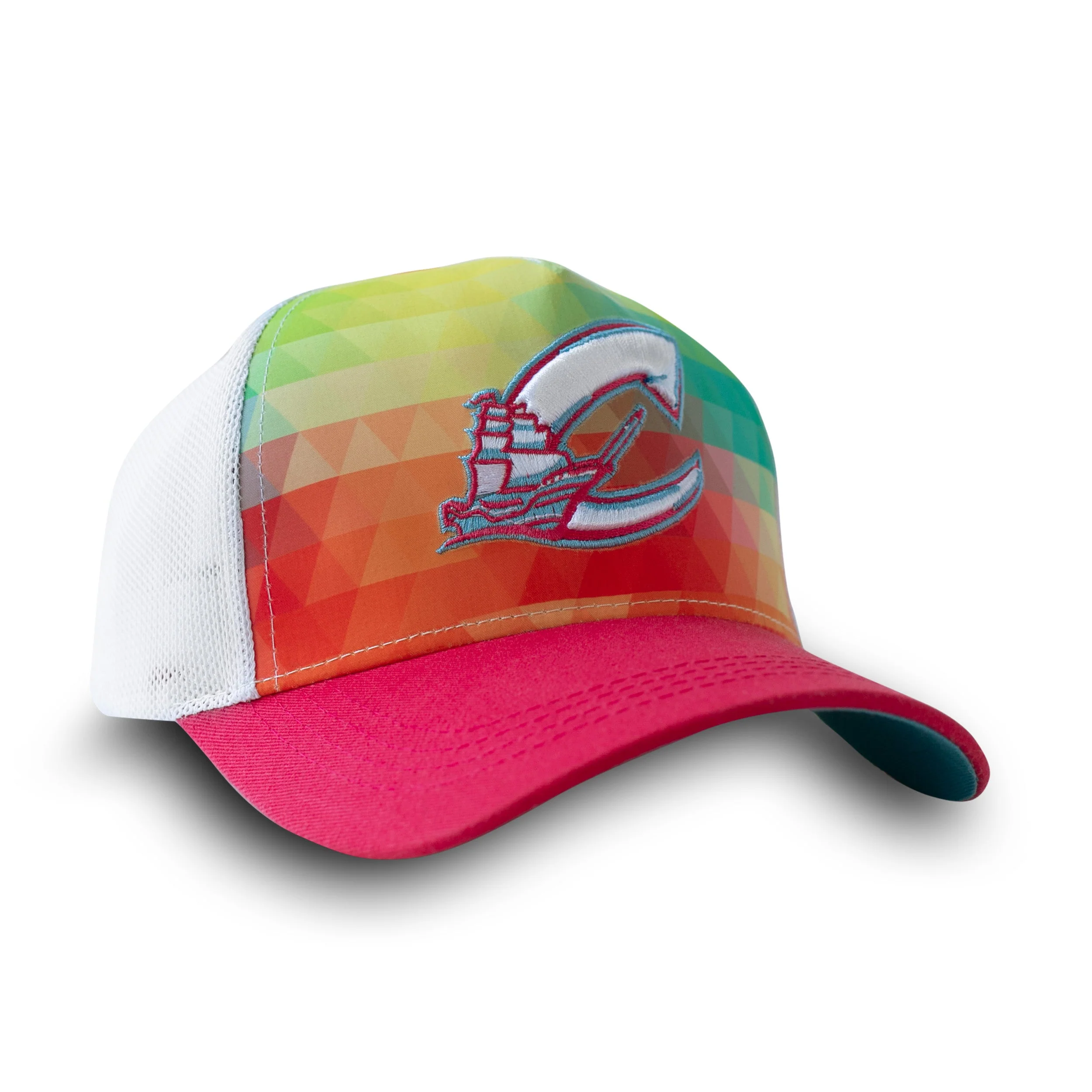 Columbus Clippers Youth Segmented Rainbow Hat