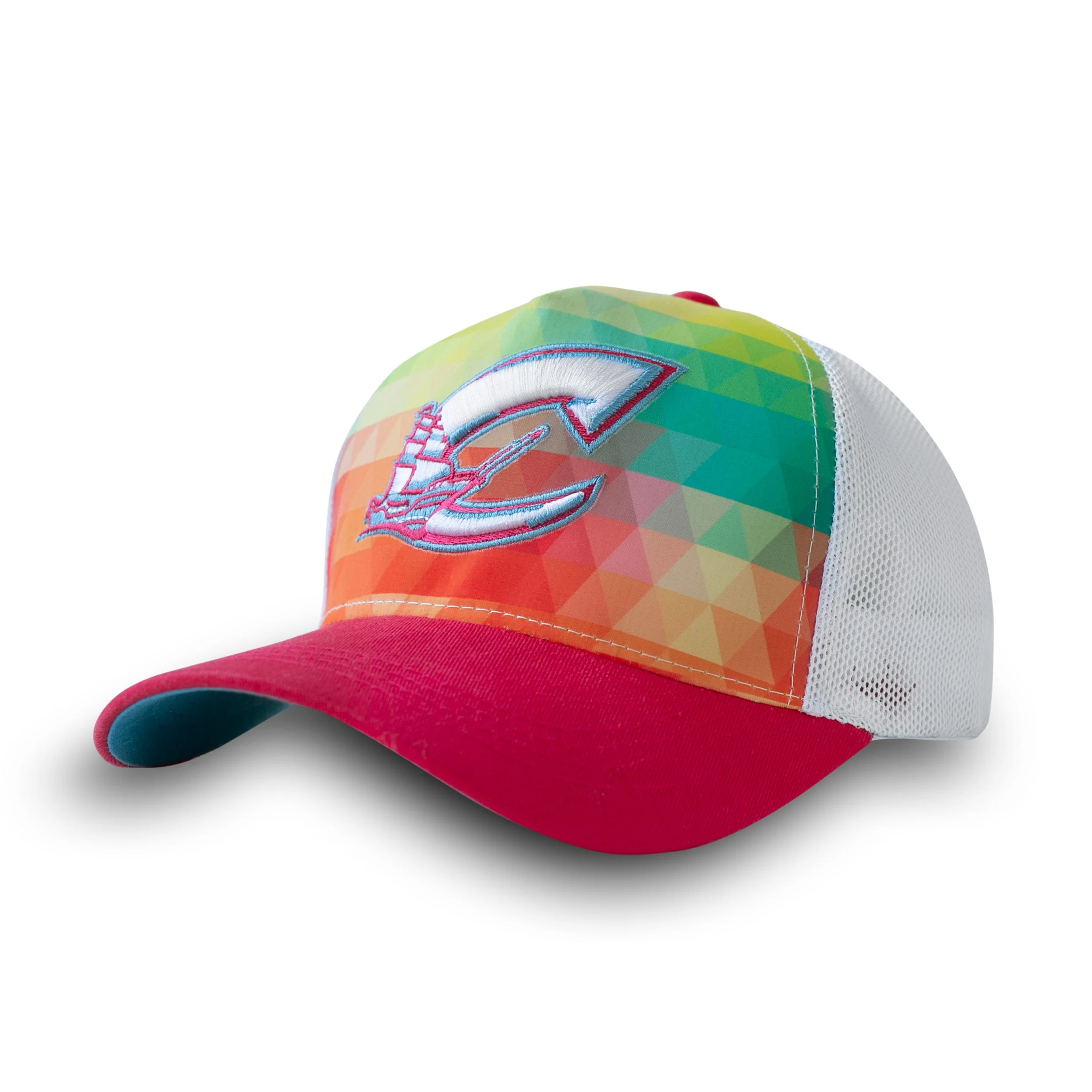 Columbus Clippers Youth Segmented Rainbow Hat - Image 2