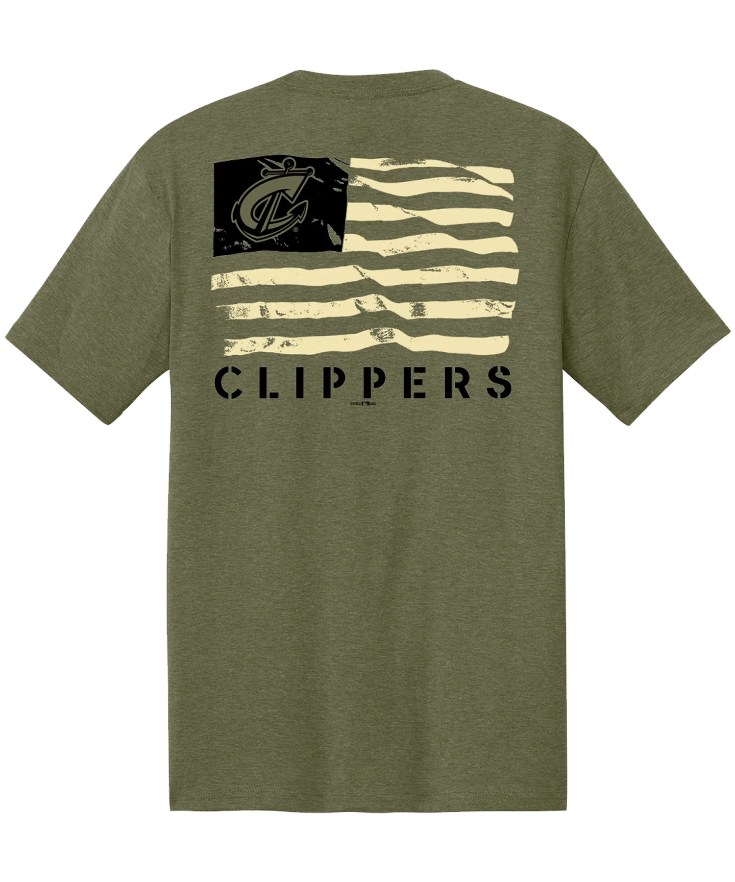 Columbus Clippers Green Flag Tee - Image 2