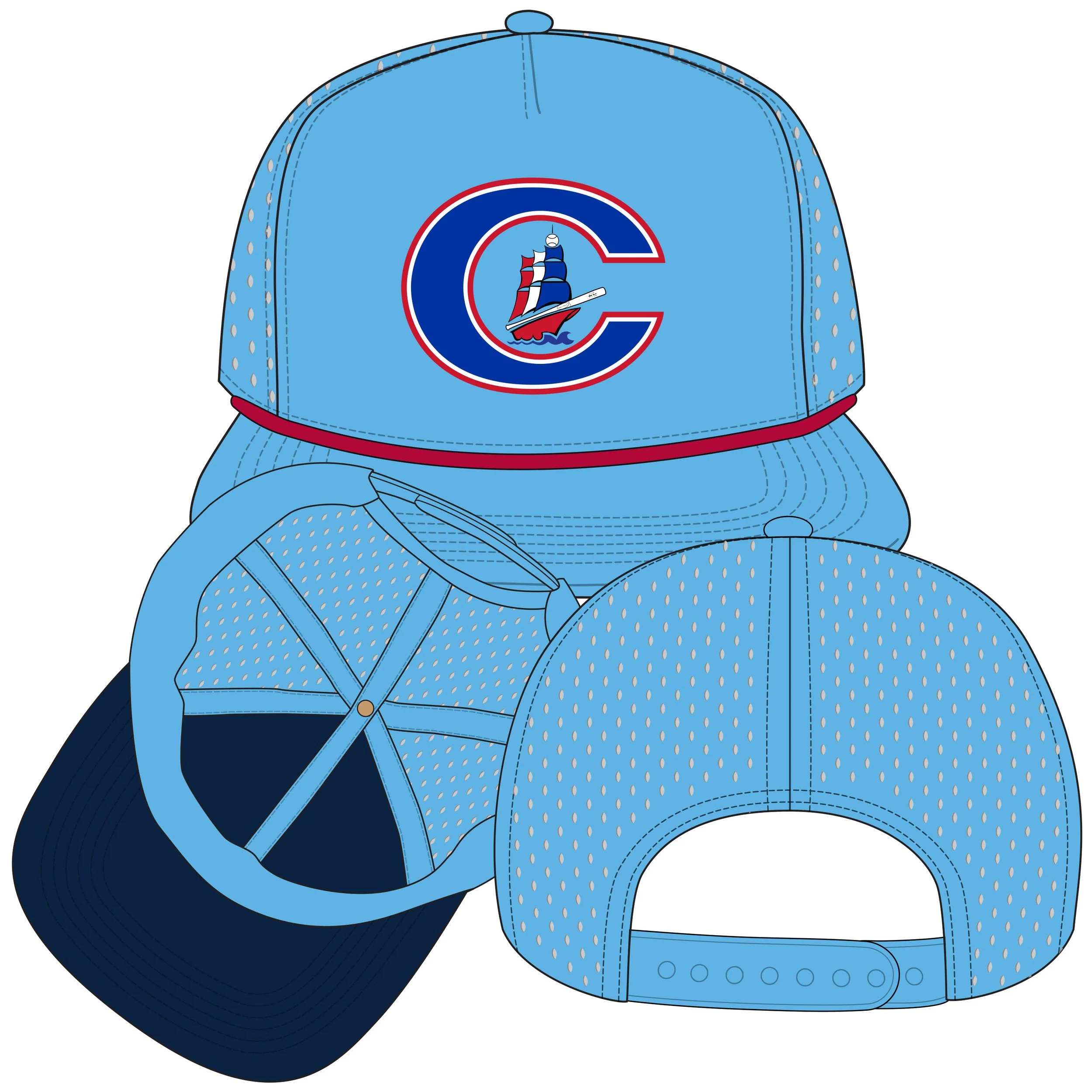 Columbus Clippers Columbia Country Clubber - Image 2