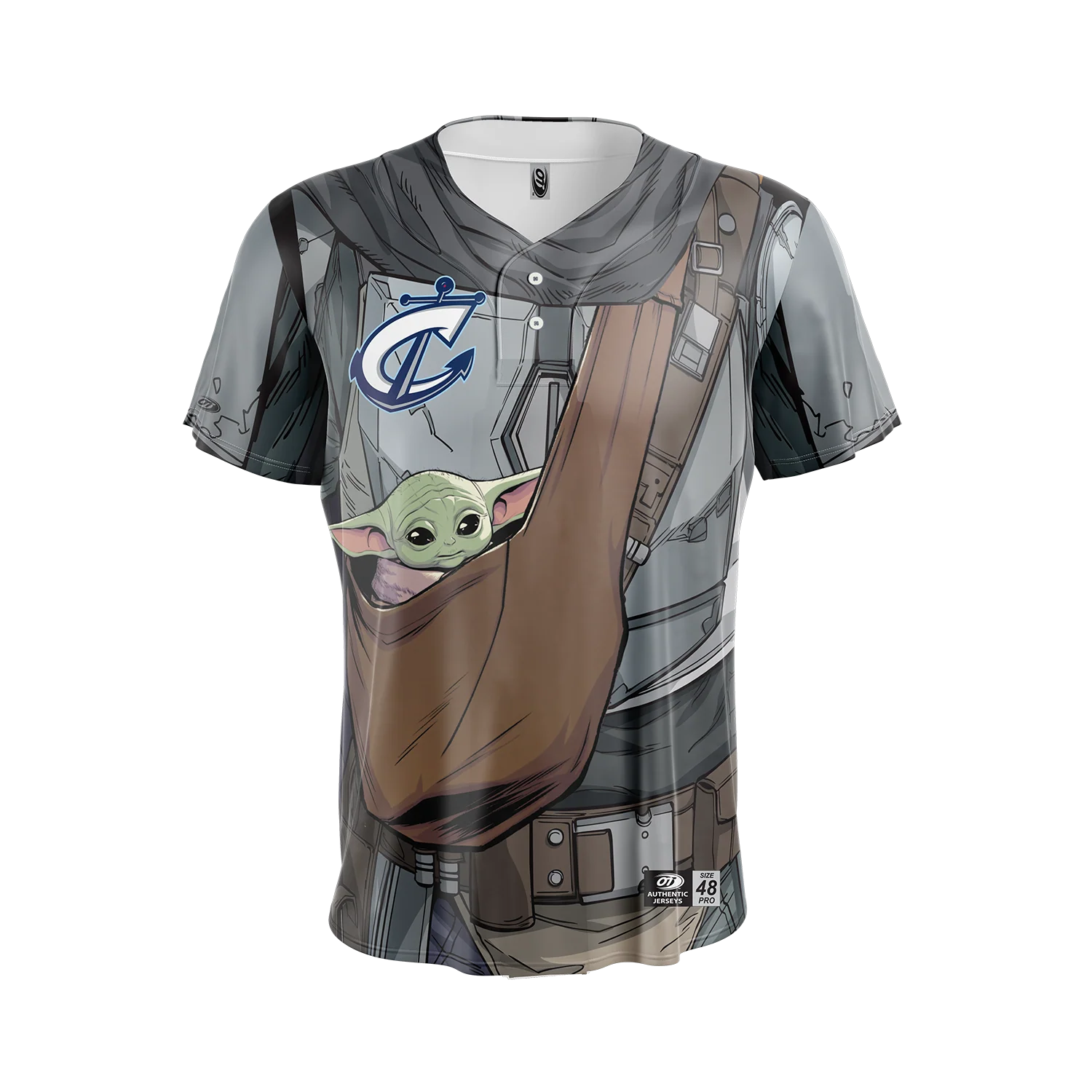 Columbus Clippers OT Sports Star Wars Night Jersey