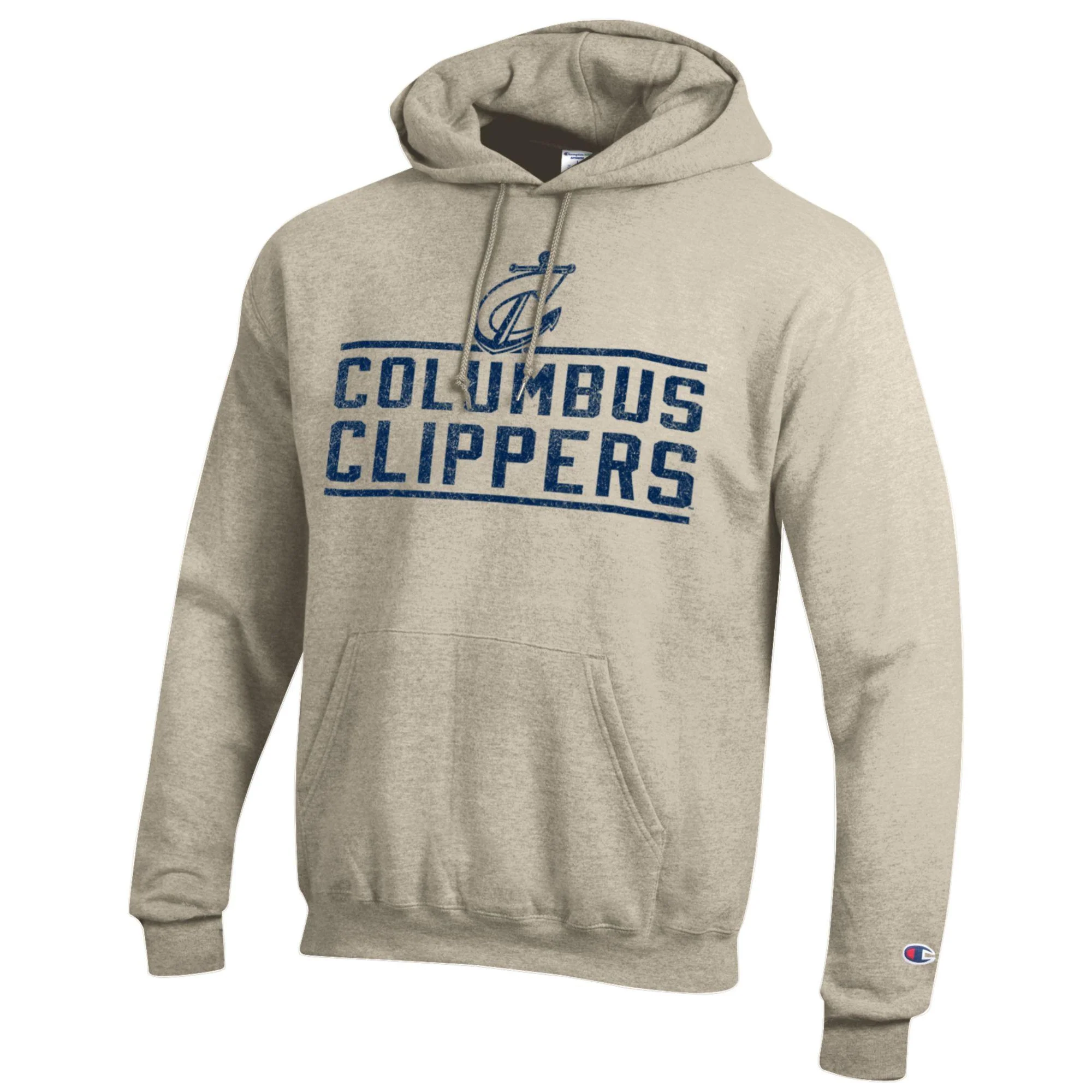 Columbus Clippers Powerblend Fleece Hood - Image 2