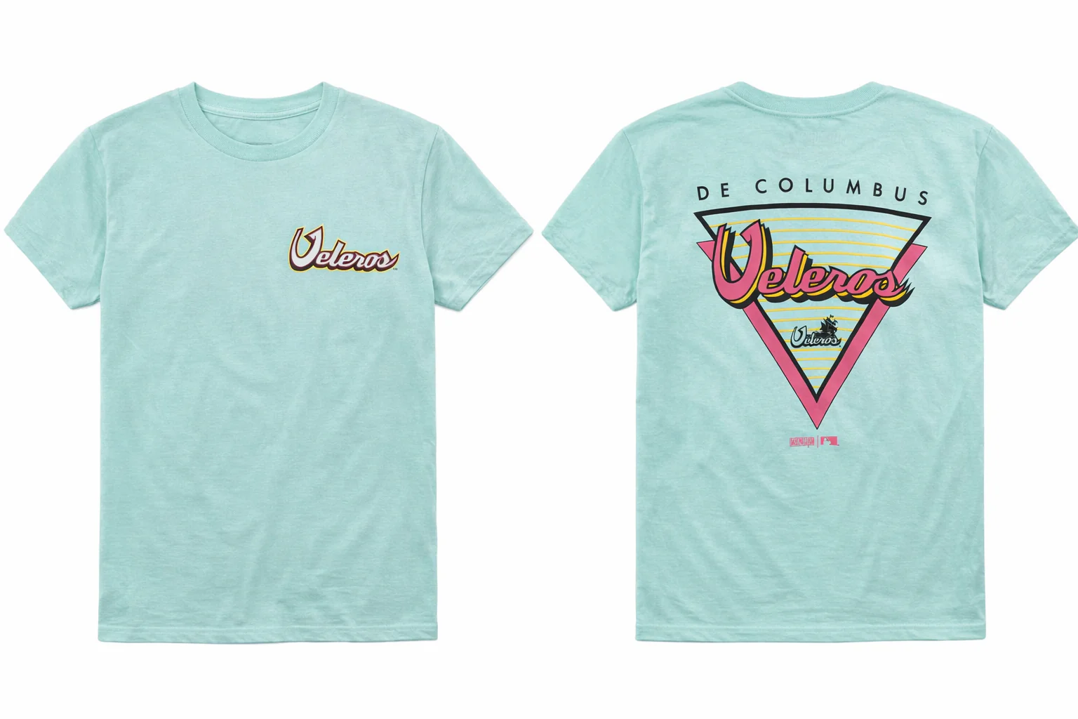 Columbus Clippers Teal Veleros Tee - Image 3