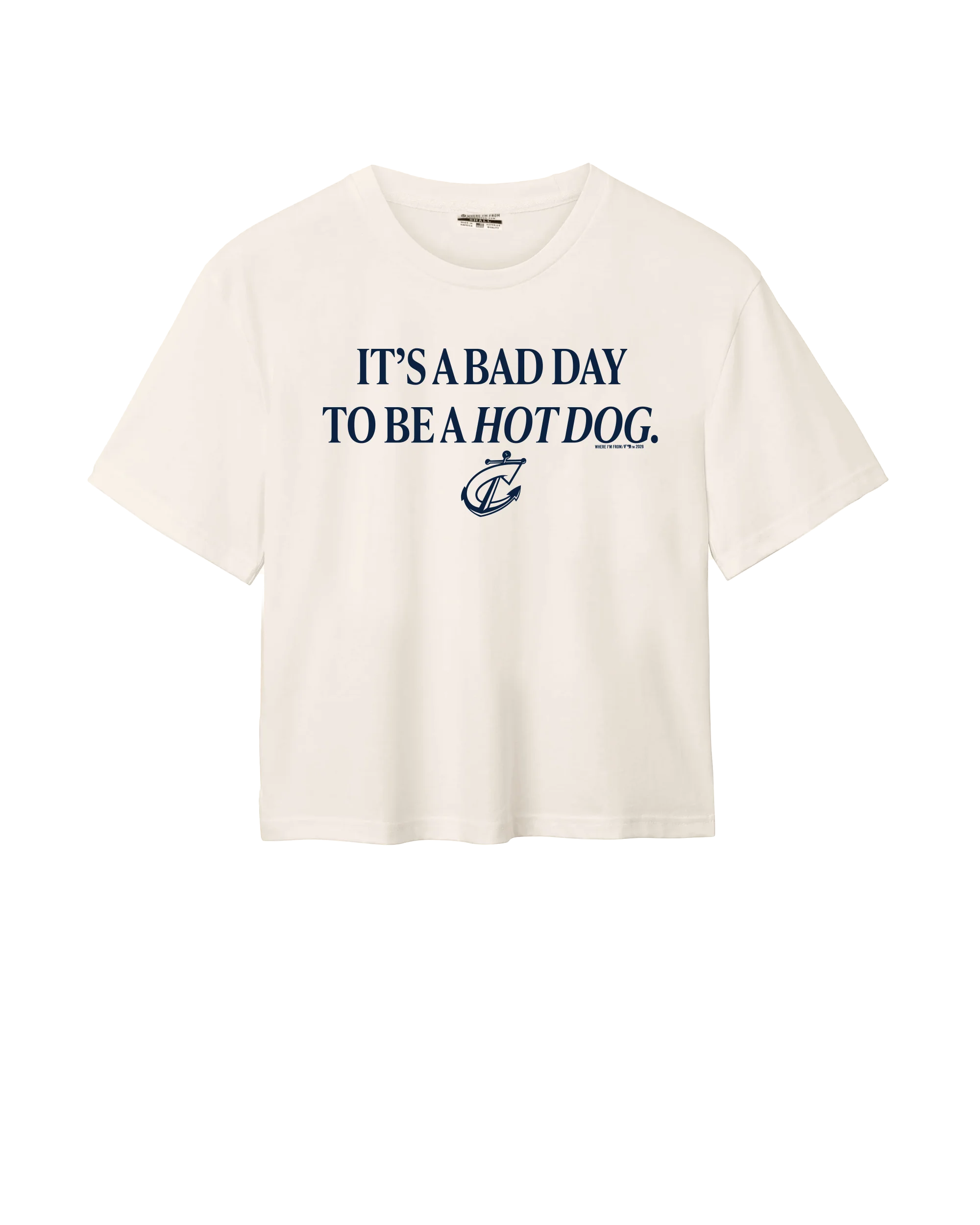 Columbus Clippers Women's Bad Day Easy Tee - Image 2