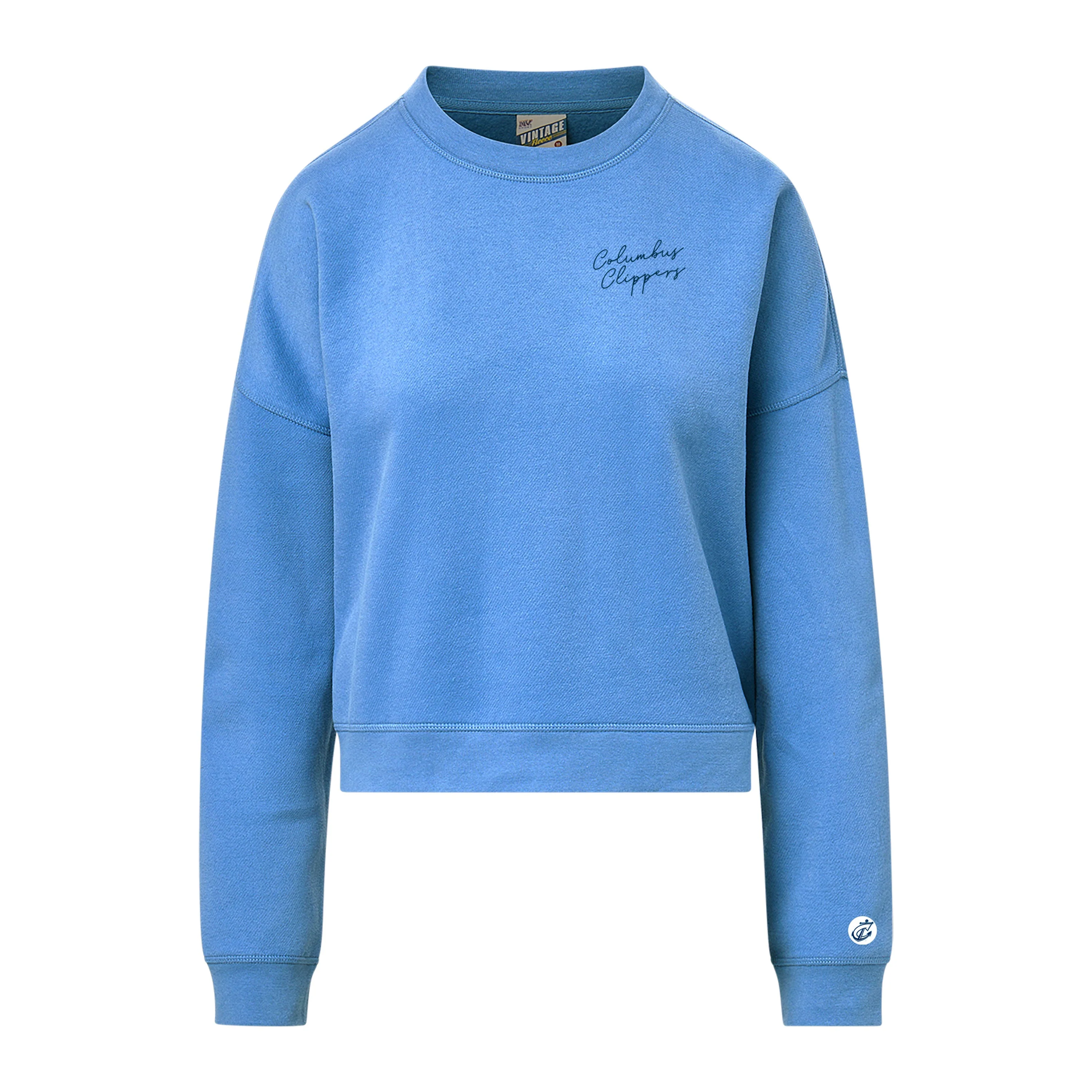 Columbus Clippers Women's Vintage Crew - Image 2