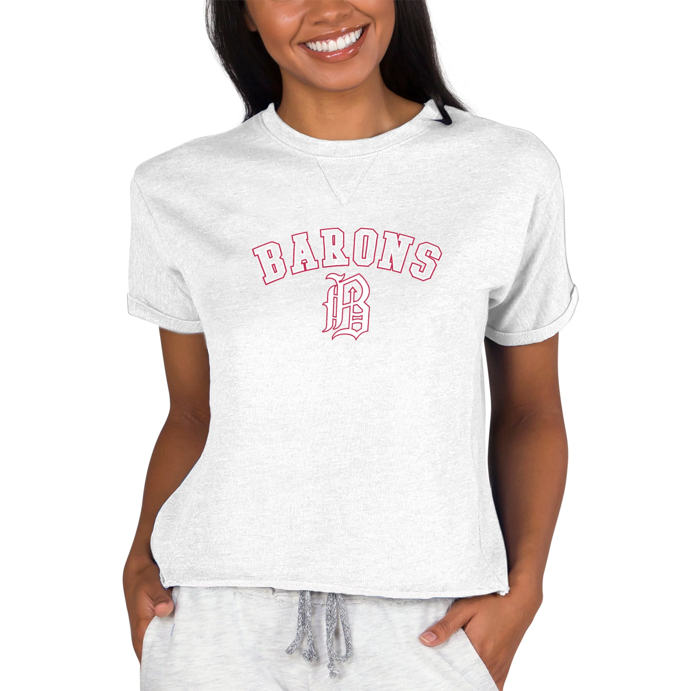 Concepts Sports Mainstream Oatmeal Women's Tee