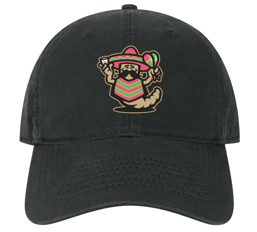 Copa Relaxed Twill Adjustable w/ Full Color Worm Mascot