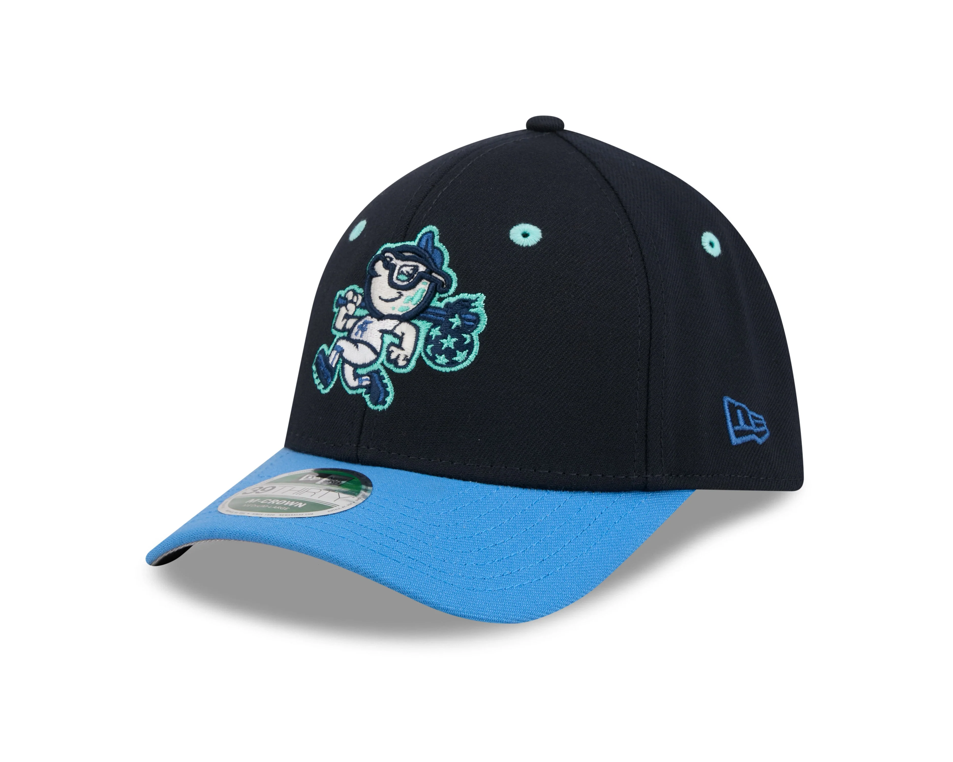 Asheville Tourists New Era 39Thirty m-crown Road Cap - Image 2