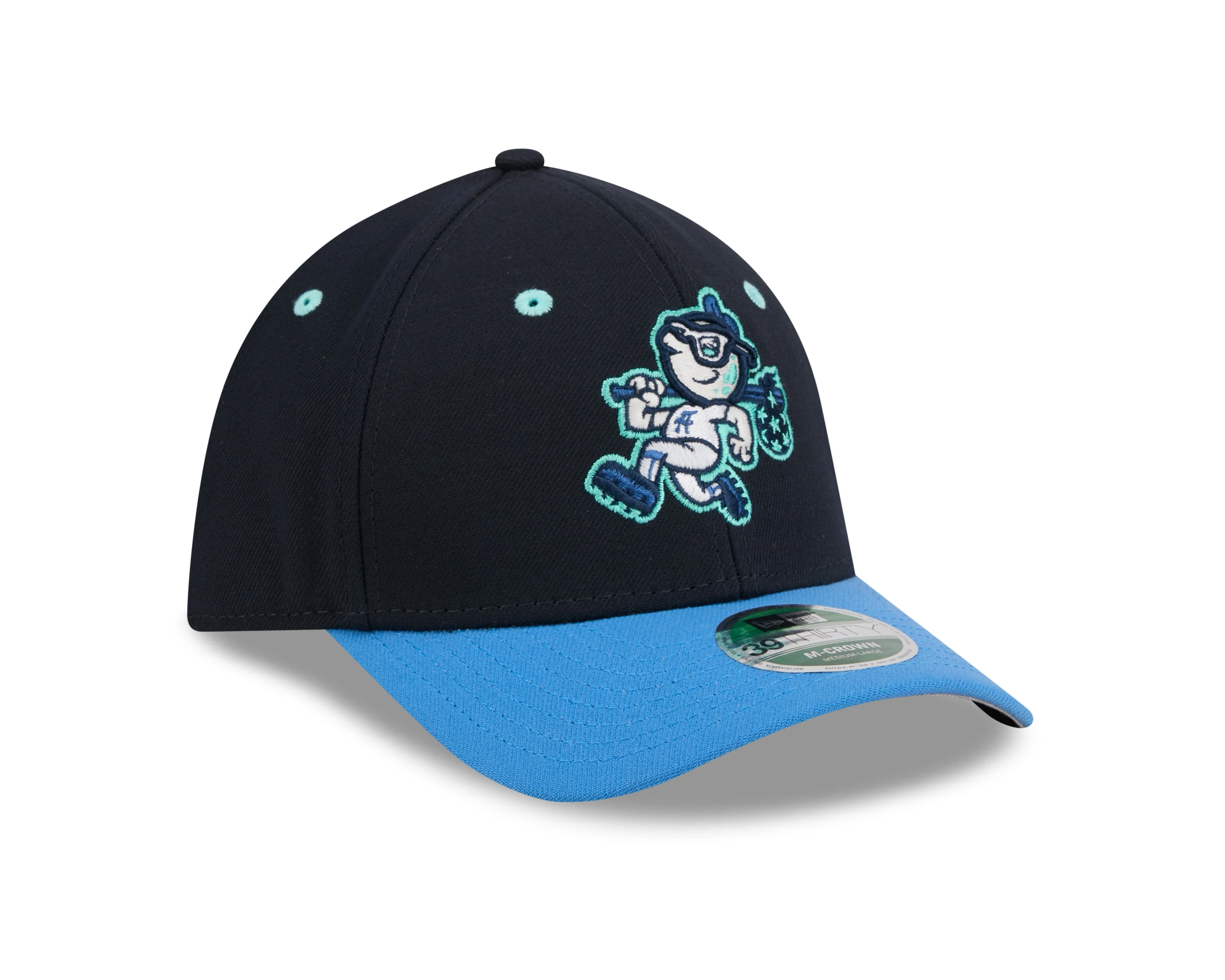 Asheville Tourists New Era 39Thirty m-crown Road Cap - Image 3