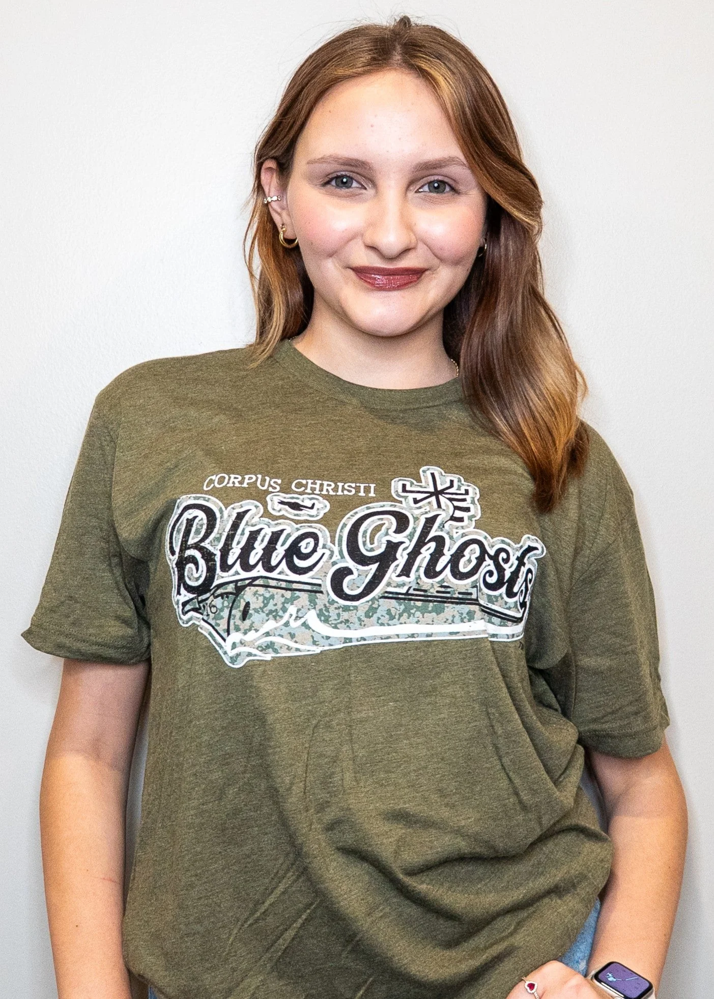 Corpus Christi Hooks 108 Stitches - 2026 Blue Ghosts Tee Camo