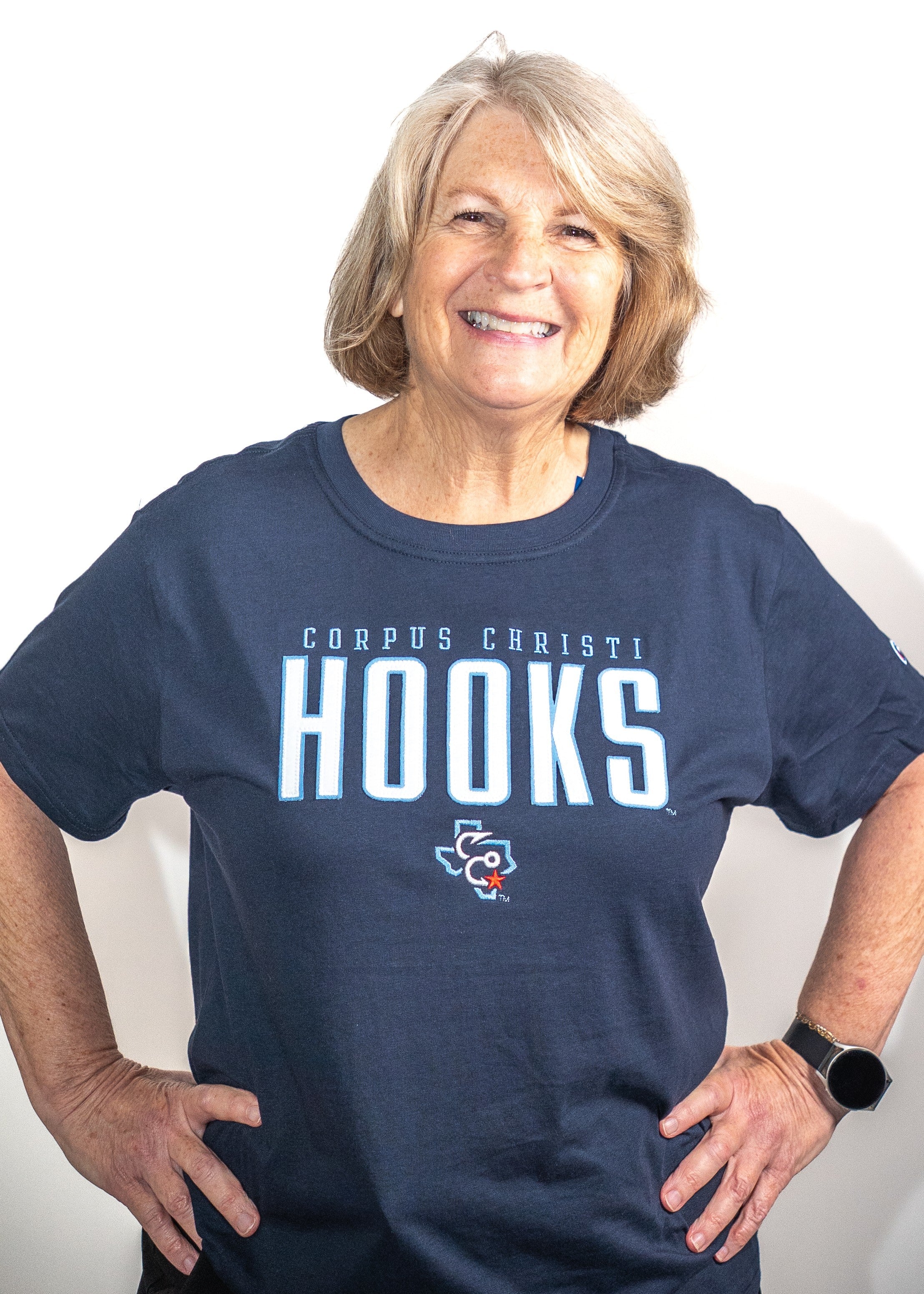 Corpus Christi Hooks Champion - Women's - Tee Stadium Navy
