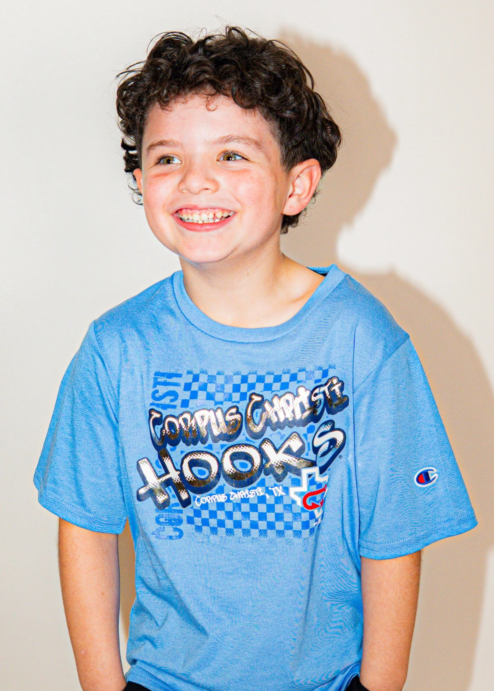 Corpus Christi Hooks Champion - Youth - Tee Stadium Foil - Image 2
