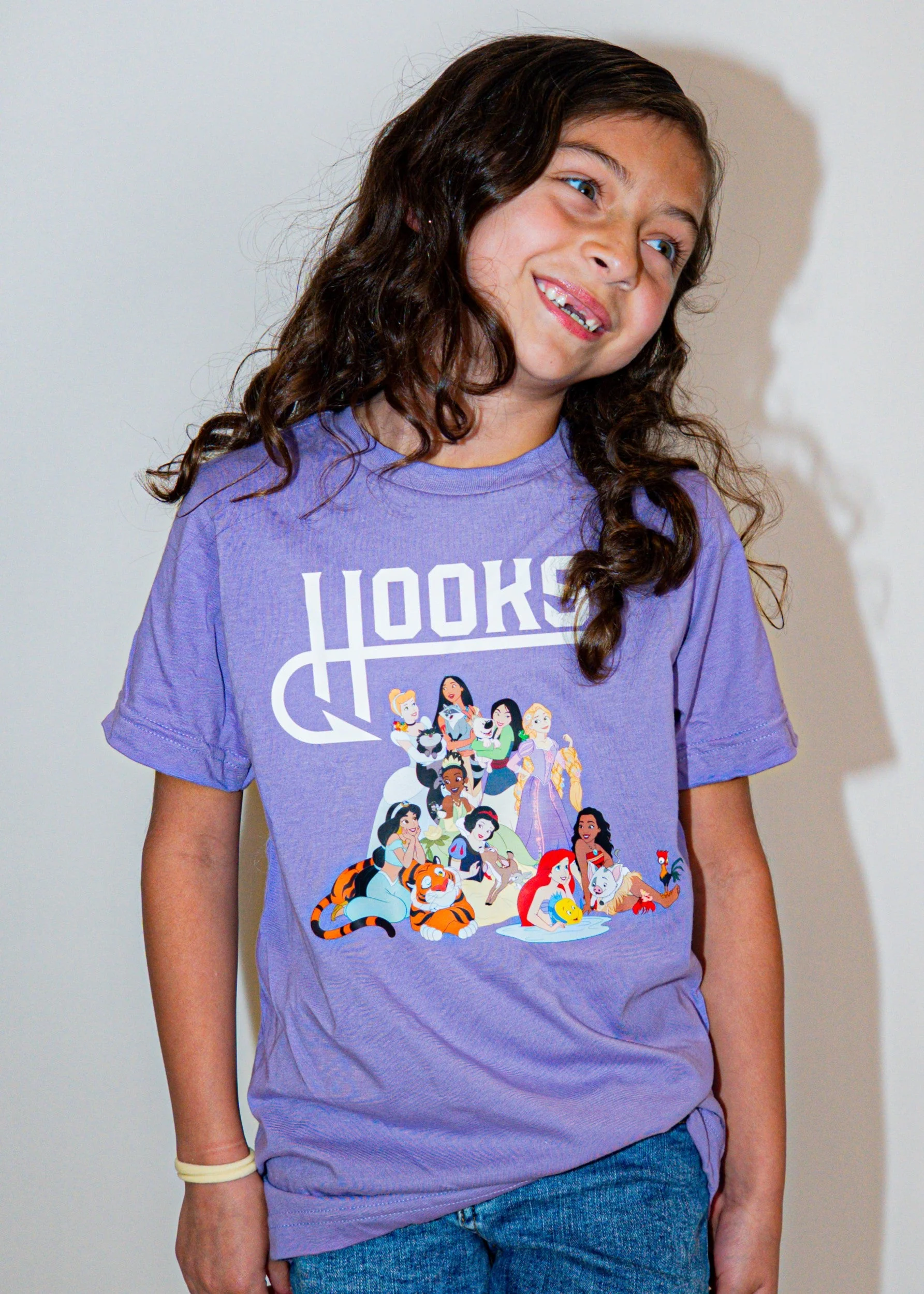 Corpus Christi Hooks Disney - Youth Girls - Princesses and Friends Tee Shirt