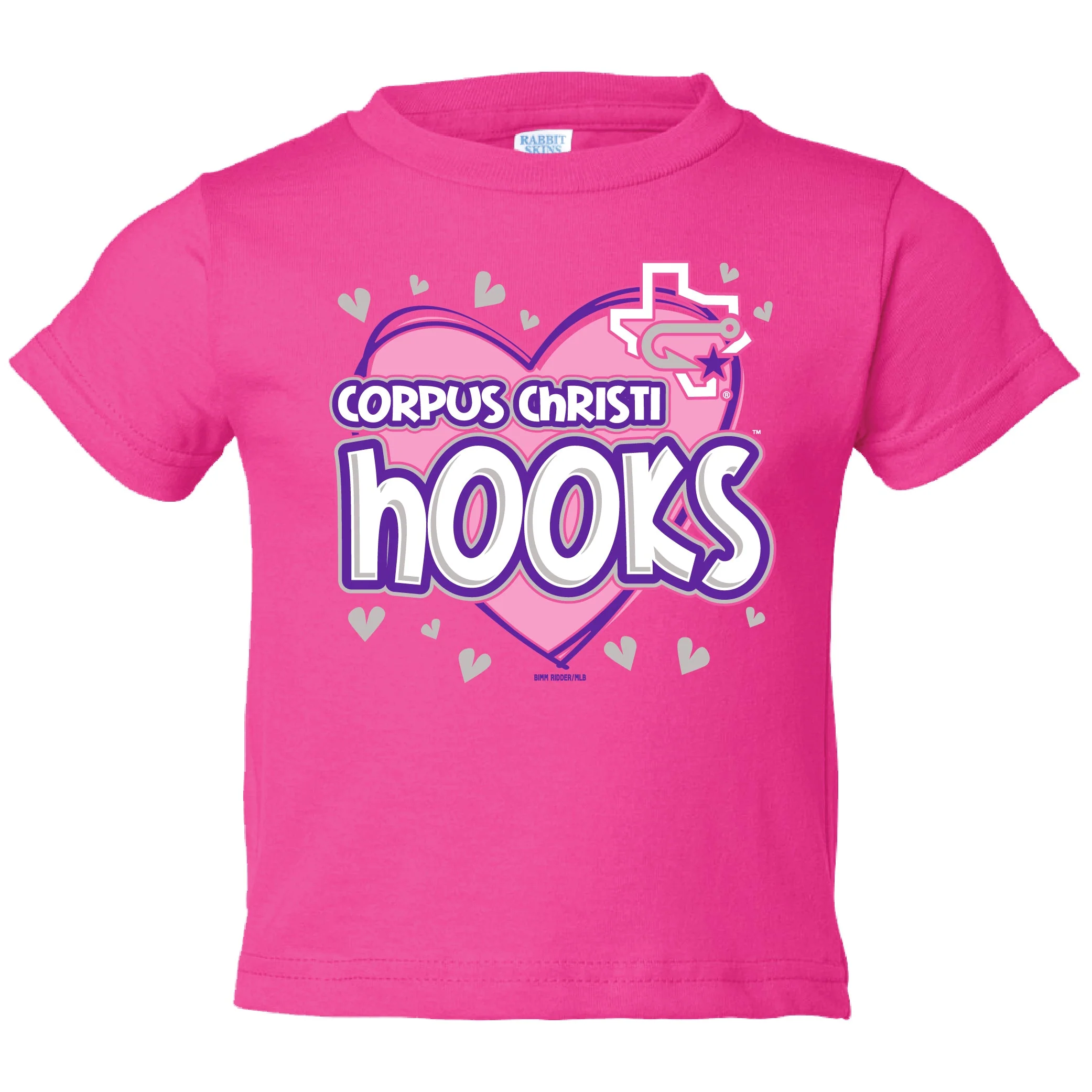 Corpus Christi Hooks Infant - Girls Tee Liston