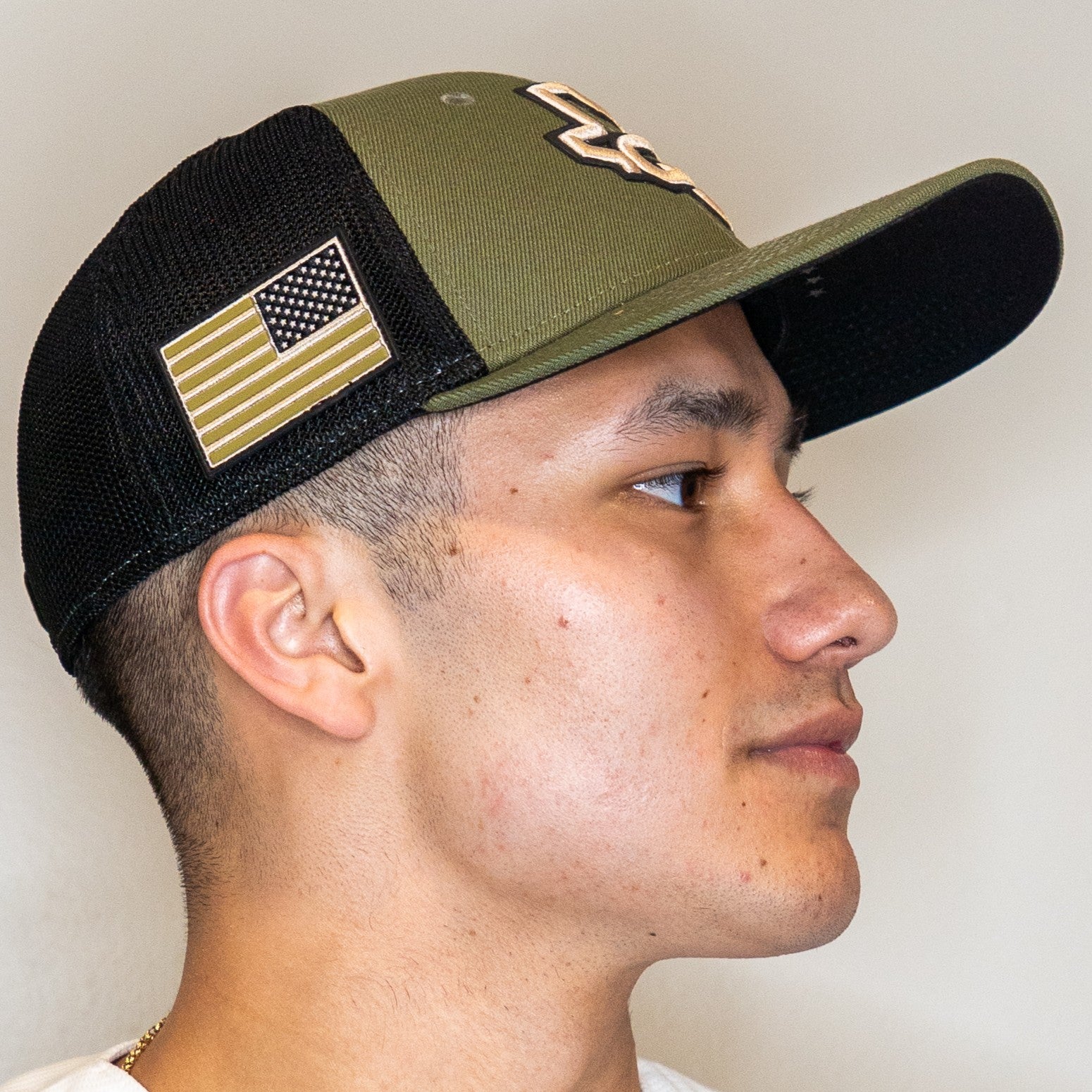 Corpus Christi Hooks New Era - 39Thirty Flex M-Crown - 2026 Armed Forces Cap - Image 2