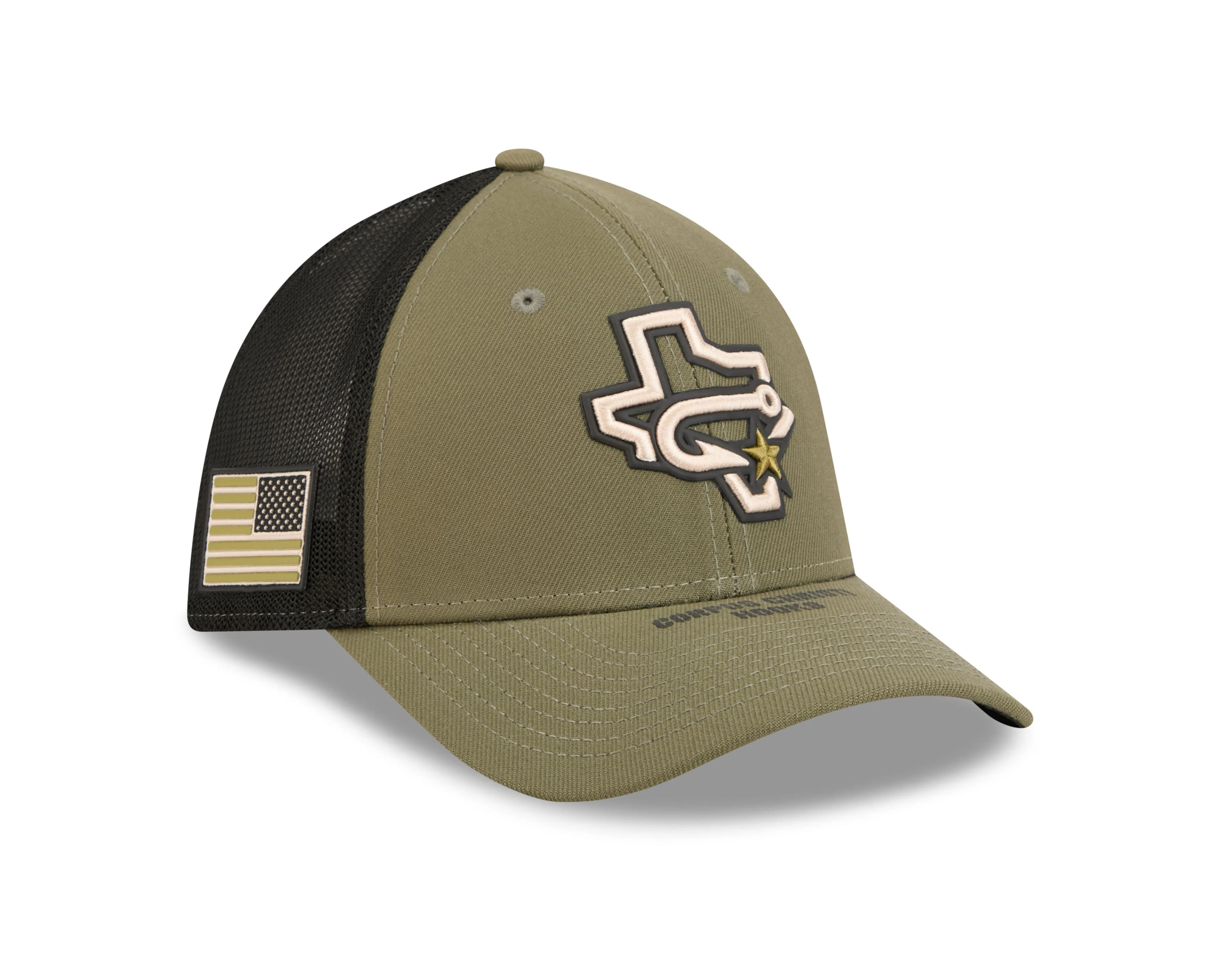 Corpus Christi Hooks New Era - 39Thirty Flex M-Crown - 2026 Armed Forces Cap - Image 9
