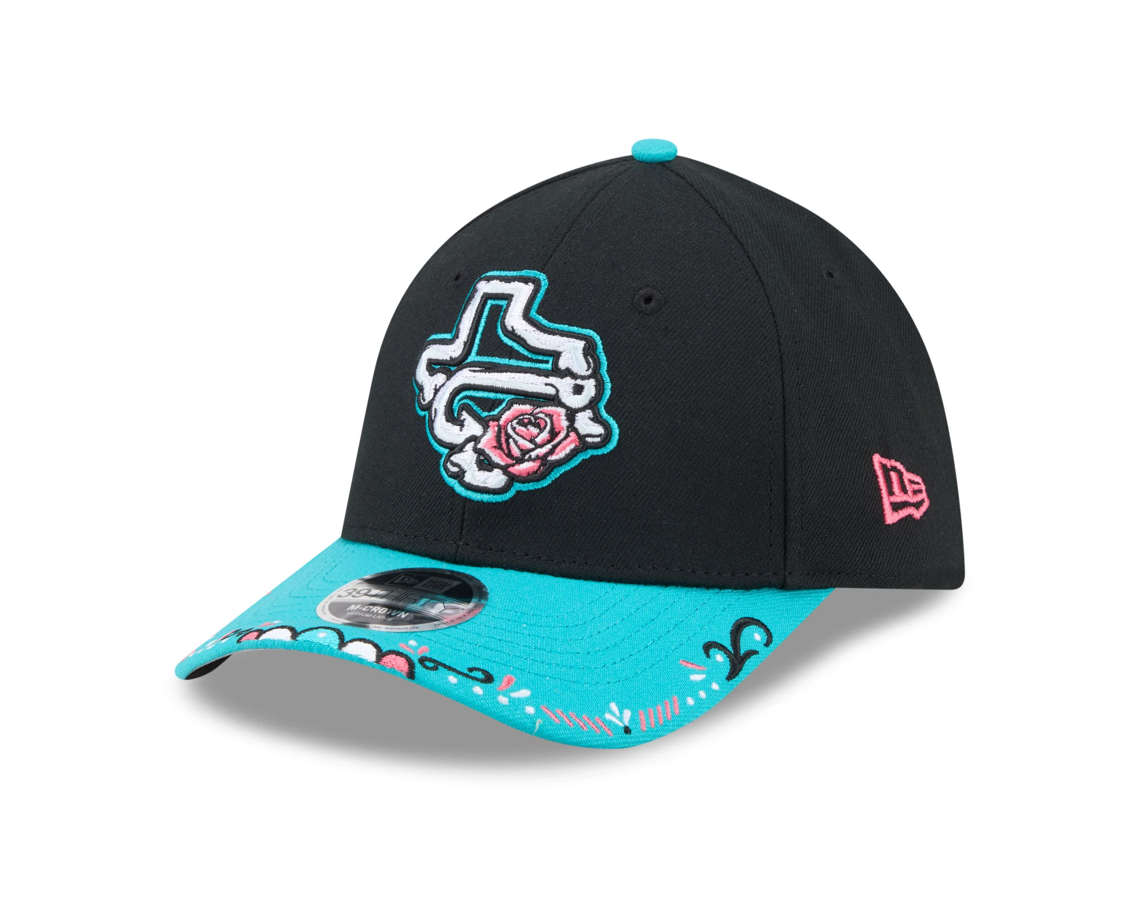Corpus Christi Hooks New Era - 39Thirty Flex M-Crown - COPA 2026 Cap - Image 2