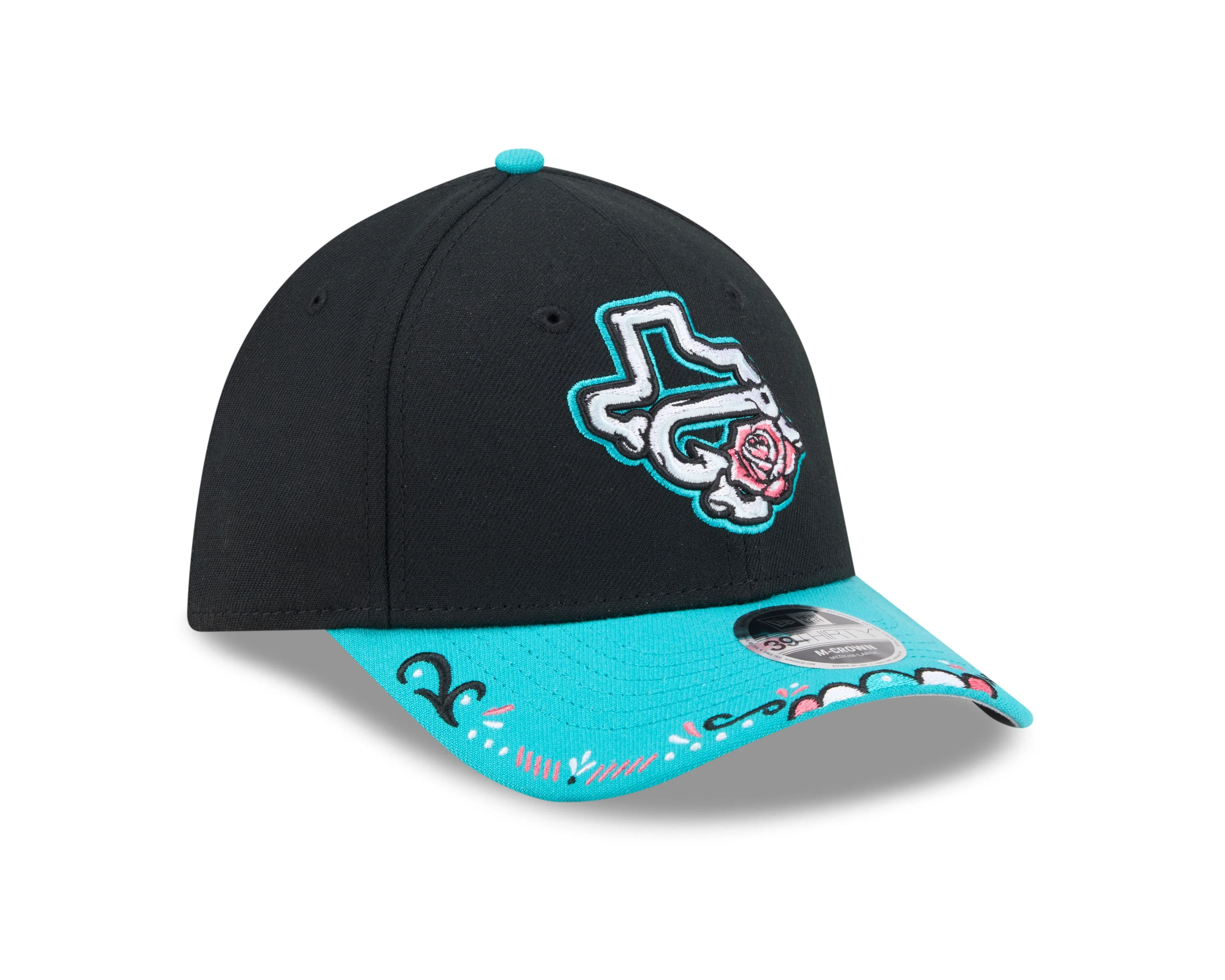 Corpus Christi Hooks New Era - 39Thirty Flex M-Crown - COPA 2026 Cap - Image 6