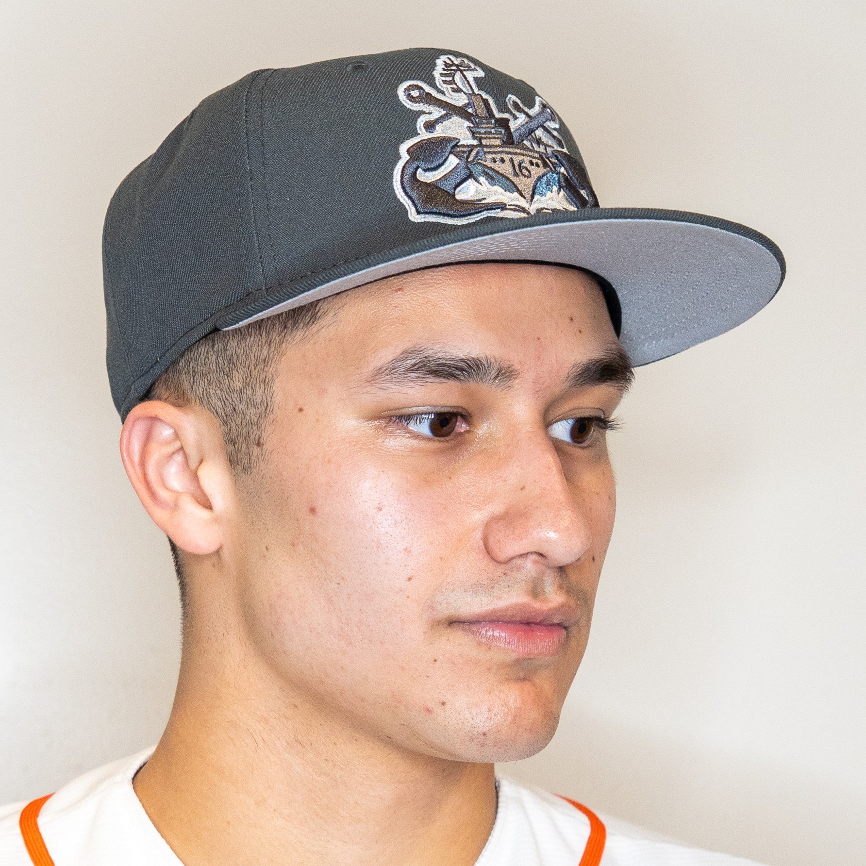 Corpus Christi Hooks New Era - 59Fifty Fitted - 2026 Blue Ghosts Authentic On-Field Cap - Image 2
