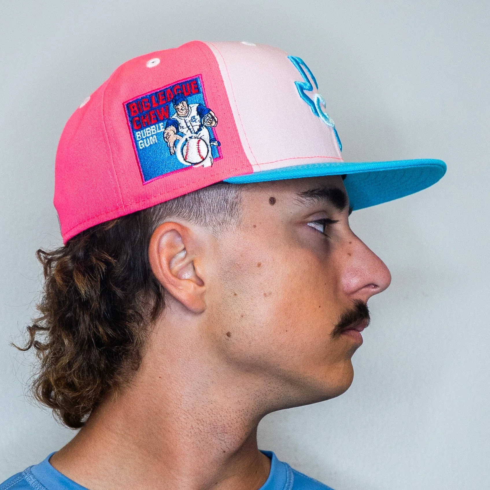 Corpus Christi Hooks New Era - 59Fifty Fitted - Big League Chew 2026 - Cotton Candy Gum - Image 3