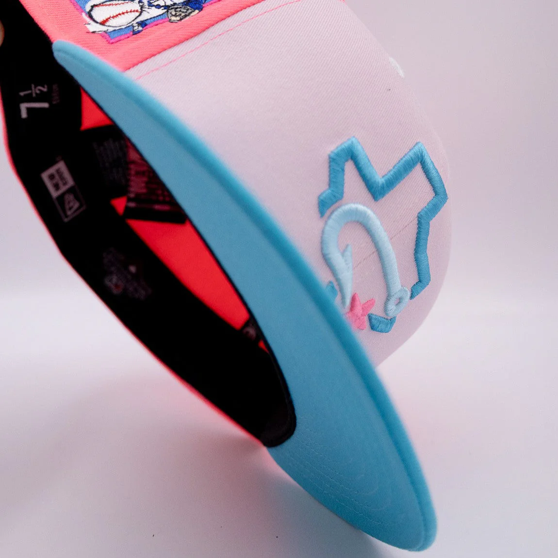 Corpus Christi Hooks New Era - 59Fifty Fitted - Big League Chew 2026 - Cotton Candy Gum - Image 4