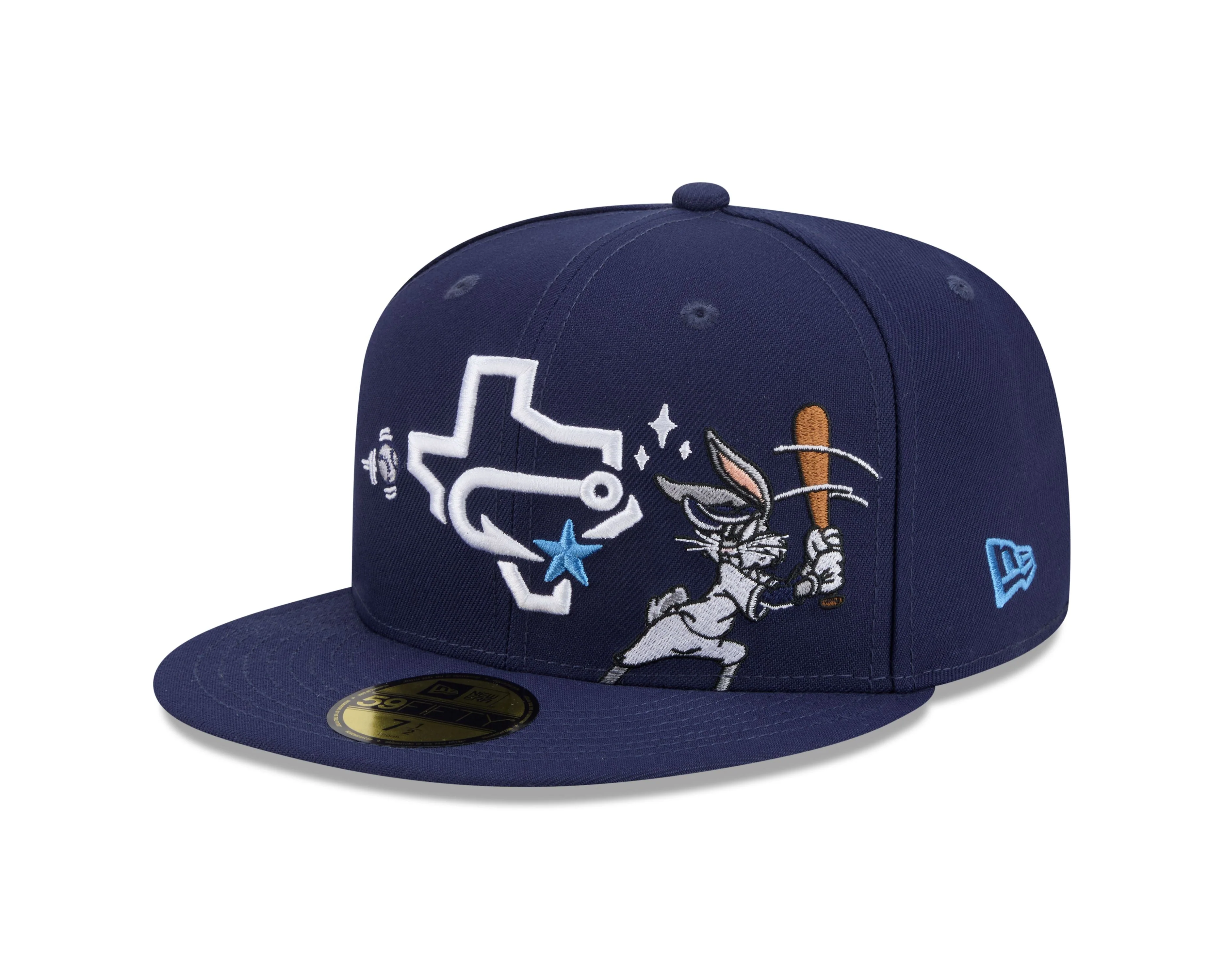 Corpus Christi Hooks New Era - 59Fifty Fitted - Looney Tunes Cap - Image 4