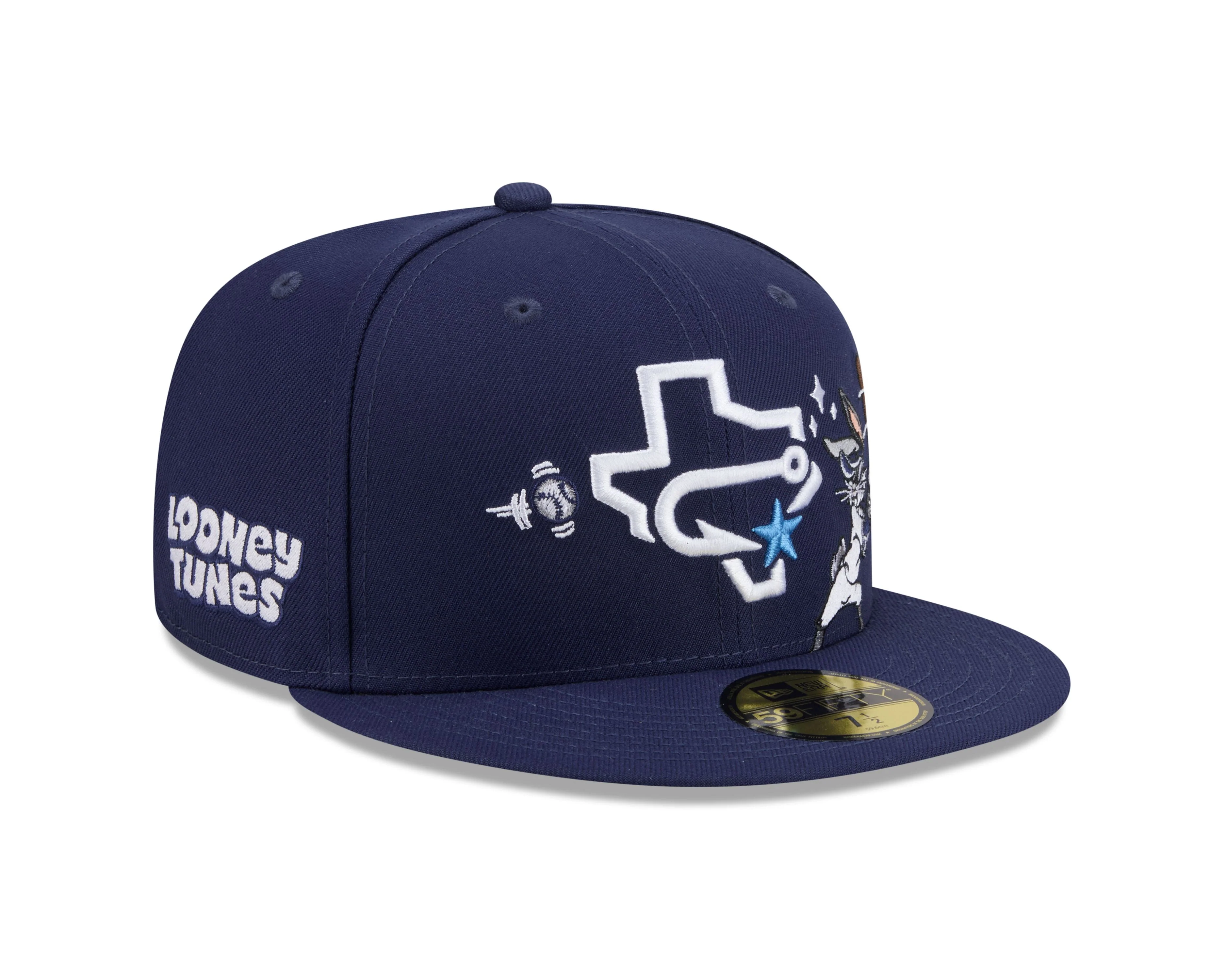 Corpus Christi Hooks New Era - 59Fifty Fitted - Looney Tunes Cap - Image 8