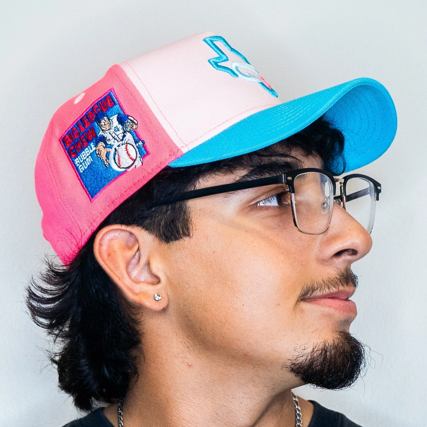 Corpus Christi Hooks New Era - 9Forty A-Frame Adjustable Cap - Big League Chew 2026 - Cotton Candy Gum - Image 2