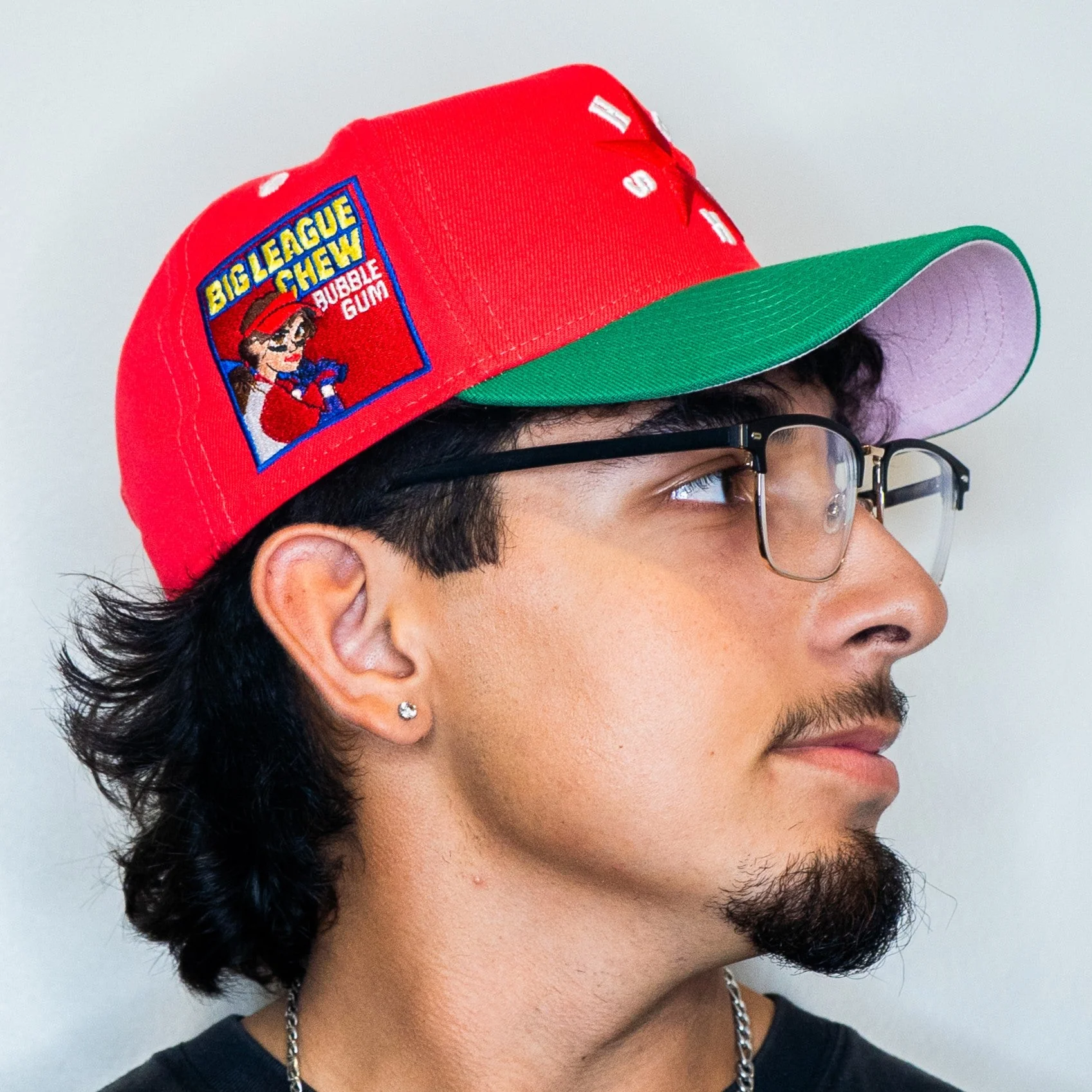 Corpus Christi Hooks New Era - 9Forty A-Frame Adjustable Cap - Big League Chew 2026 - Strawberry Gum - Image 3