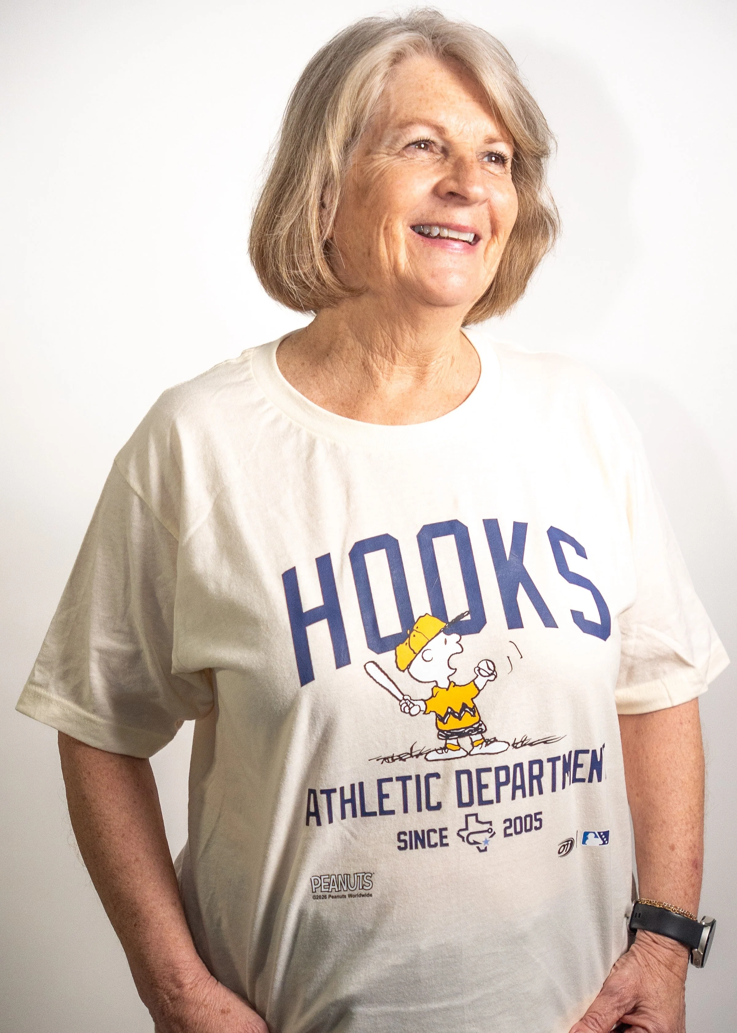 Corpus Christi Hooks Peanuts - Swing Charlie Brown Tee Shirt