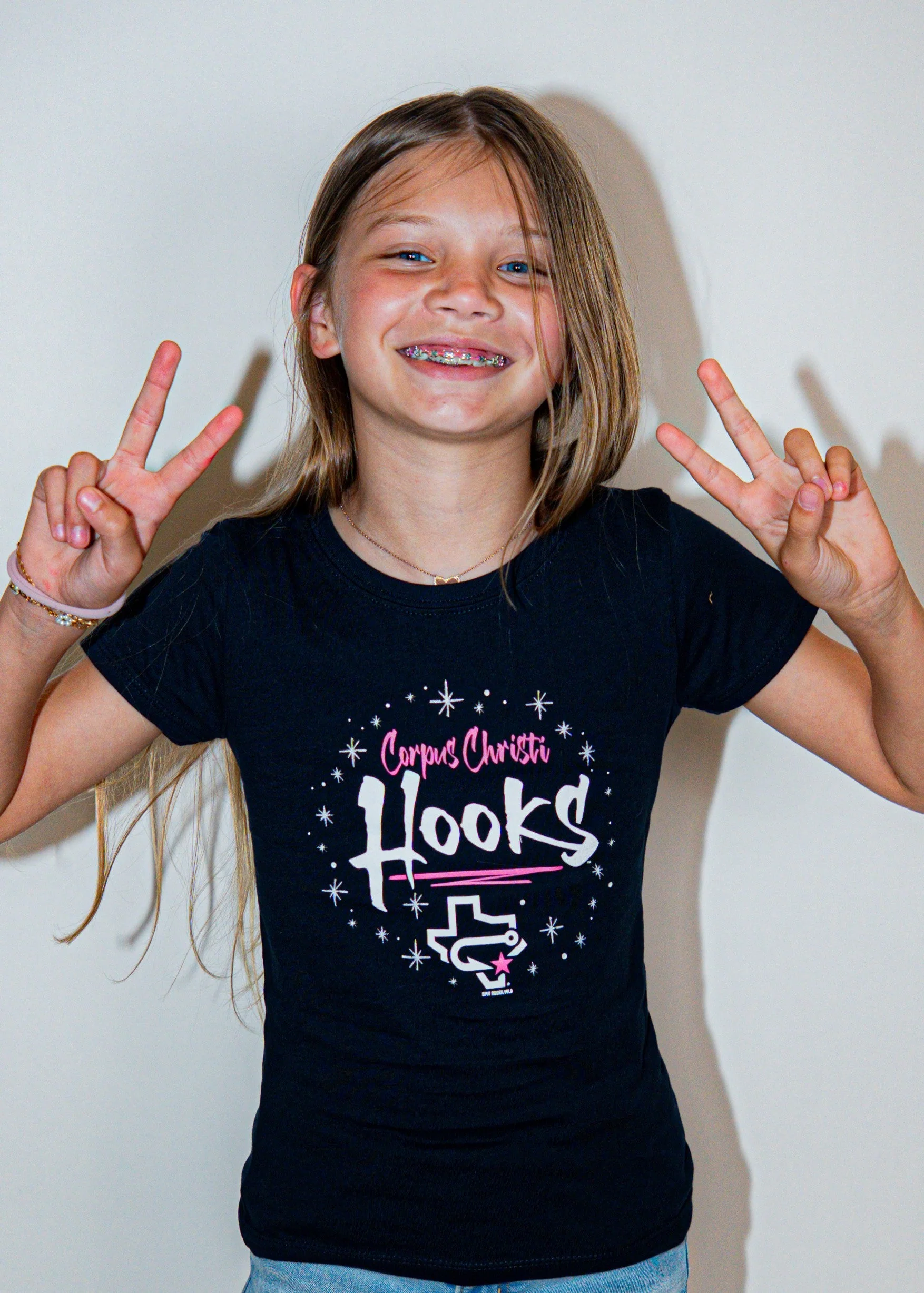 Corpus Christi Hooks Youth - Girls Tee Goosta