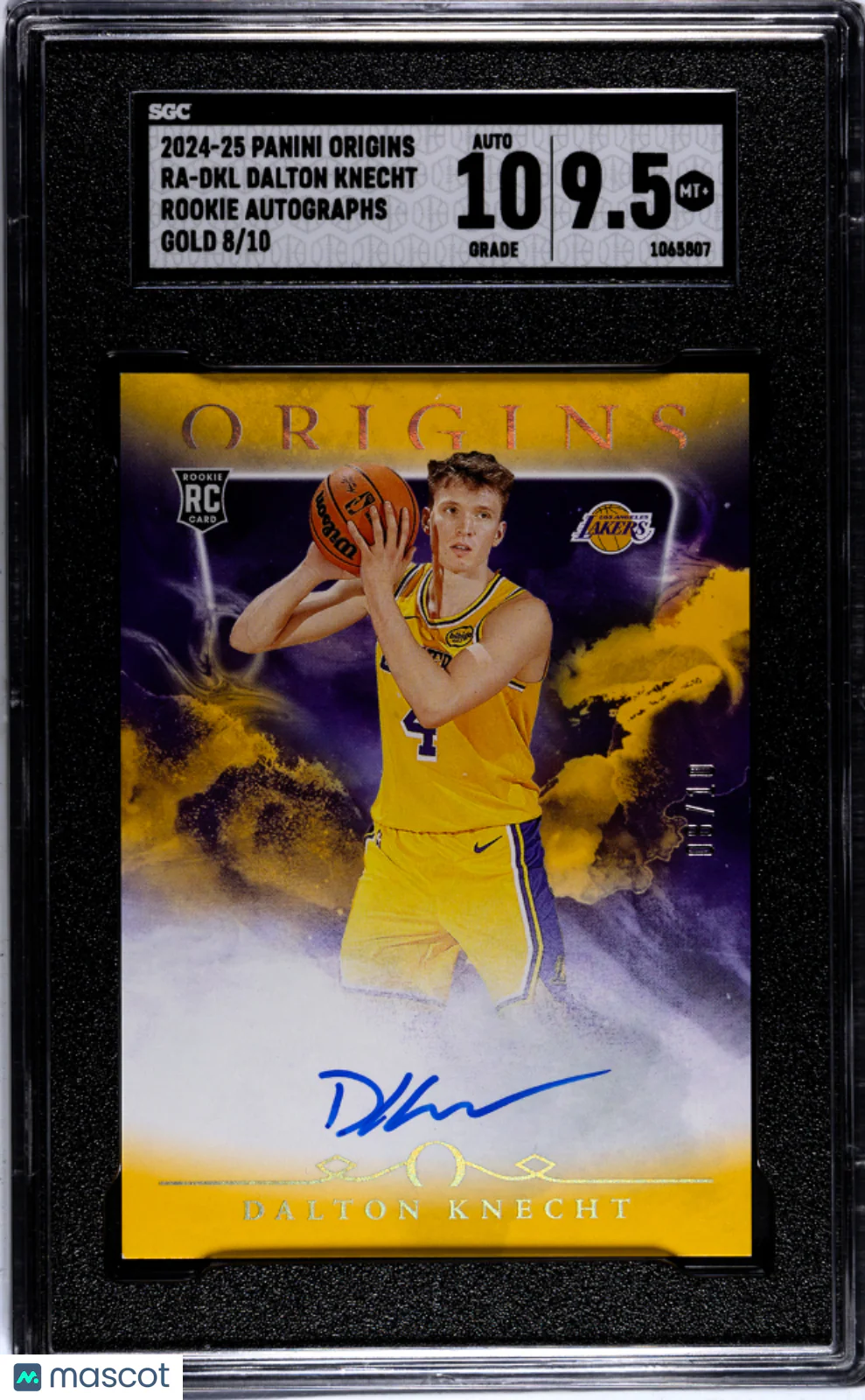 Dalton Knecht 2024 Panini Origins #RA-DKL Rookie