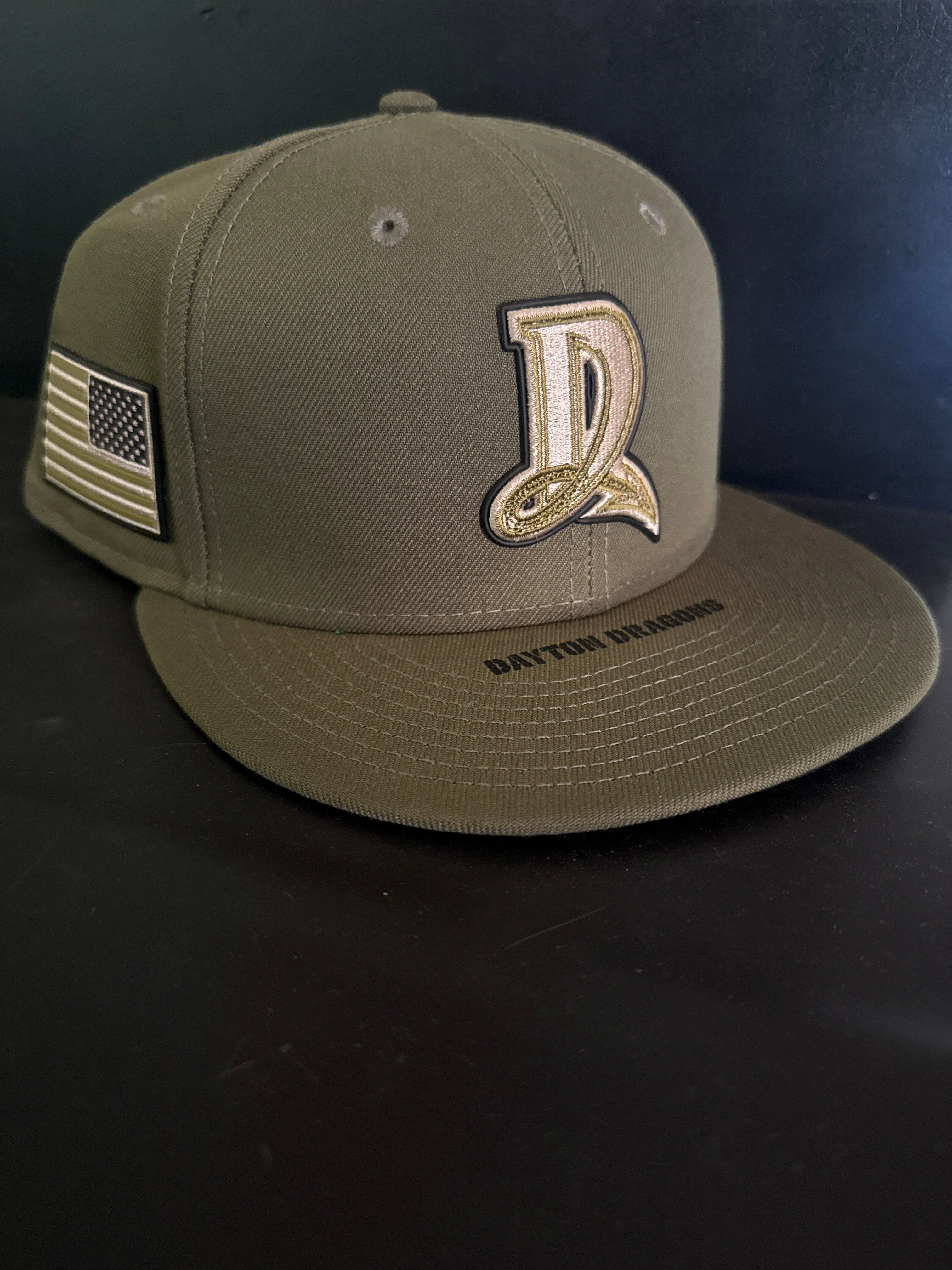 Dayton Dragons 2026 New Era Armed Forces 59Fifty Cap