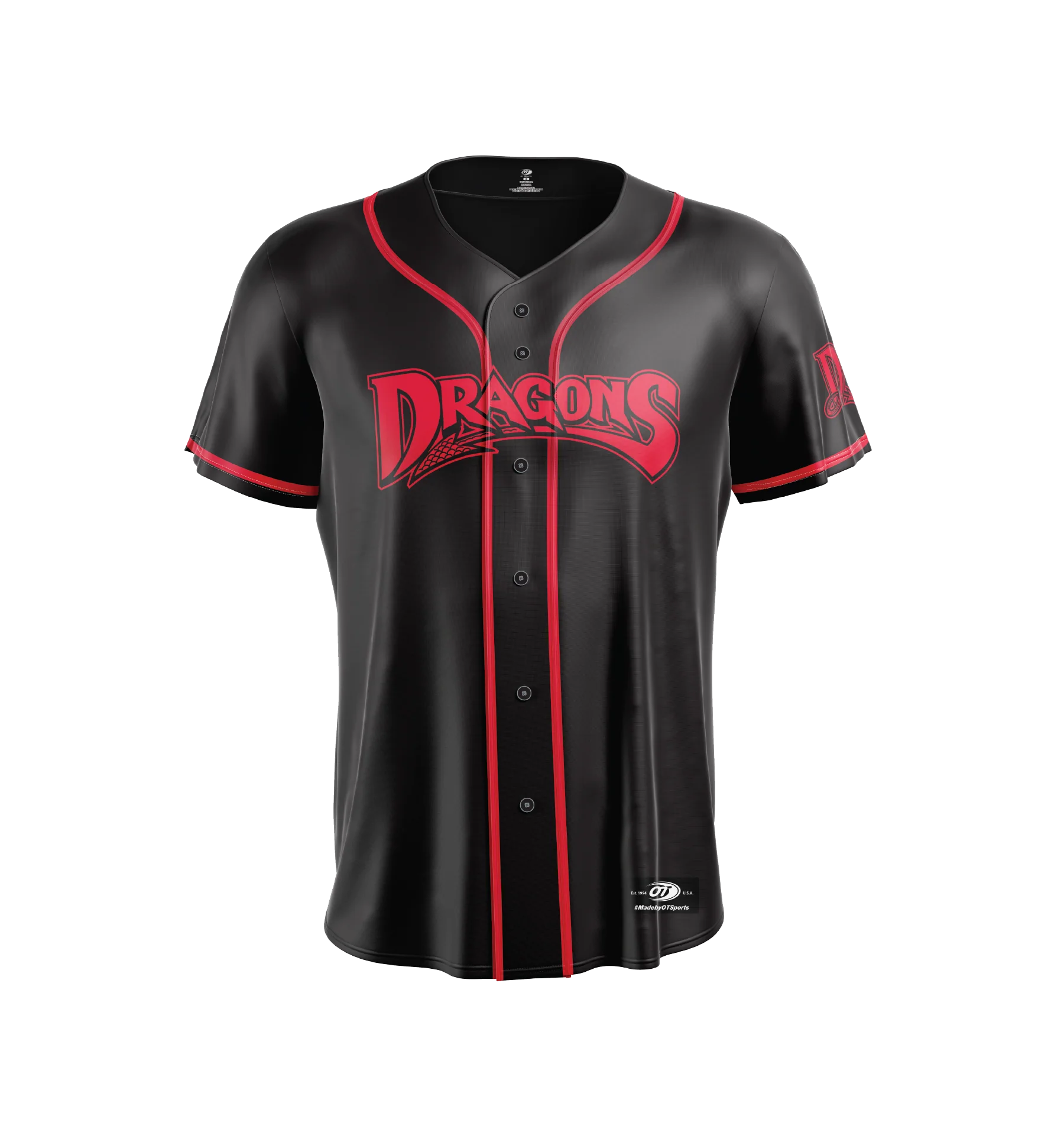 Dayton Dragons OT Sports Fan Jersey - Image 2