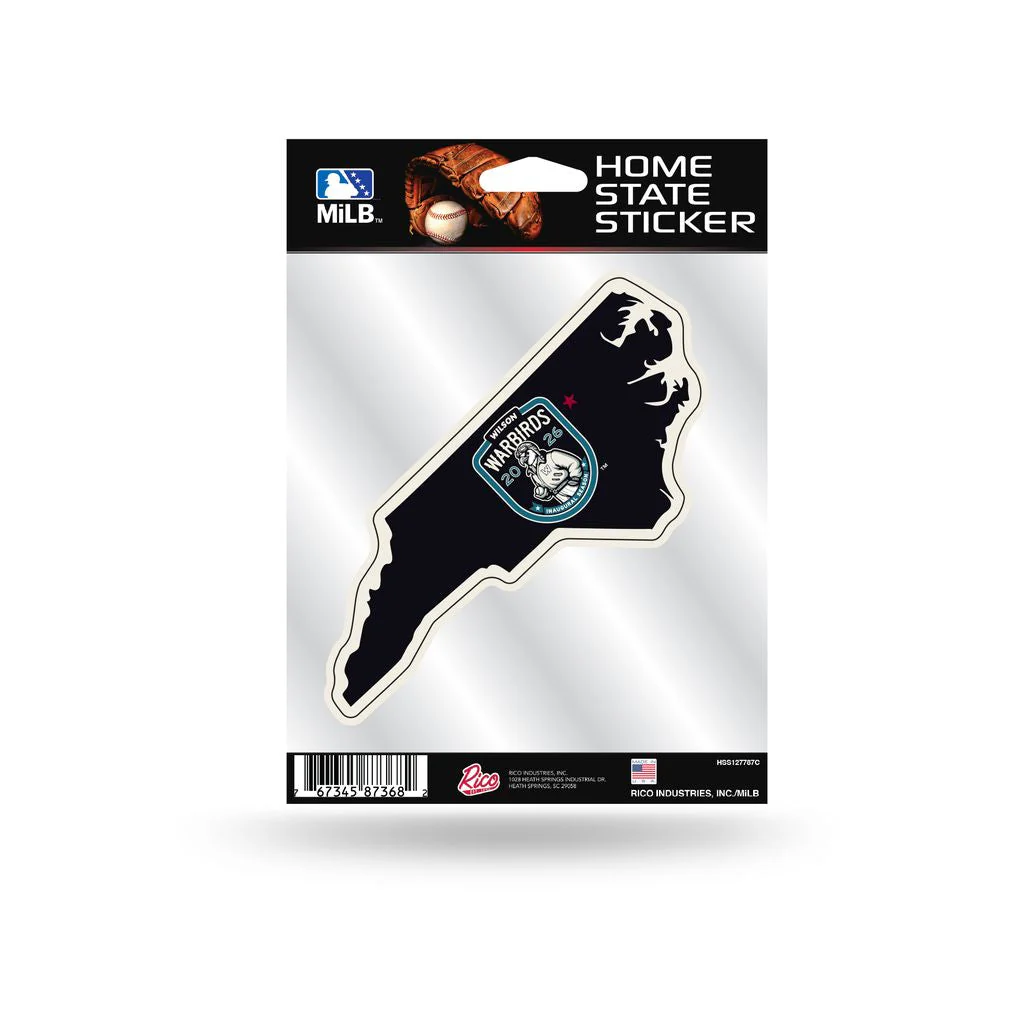 Wilson Warbirds Rico NC State Inaugural Season Decal