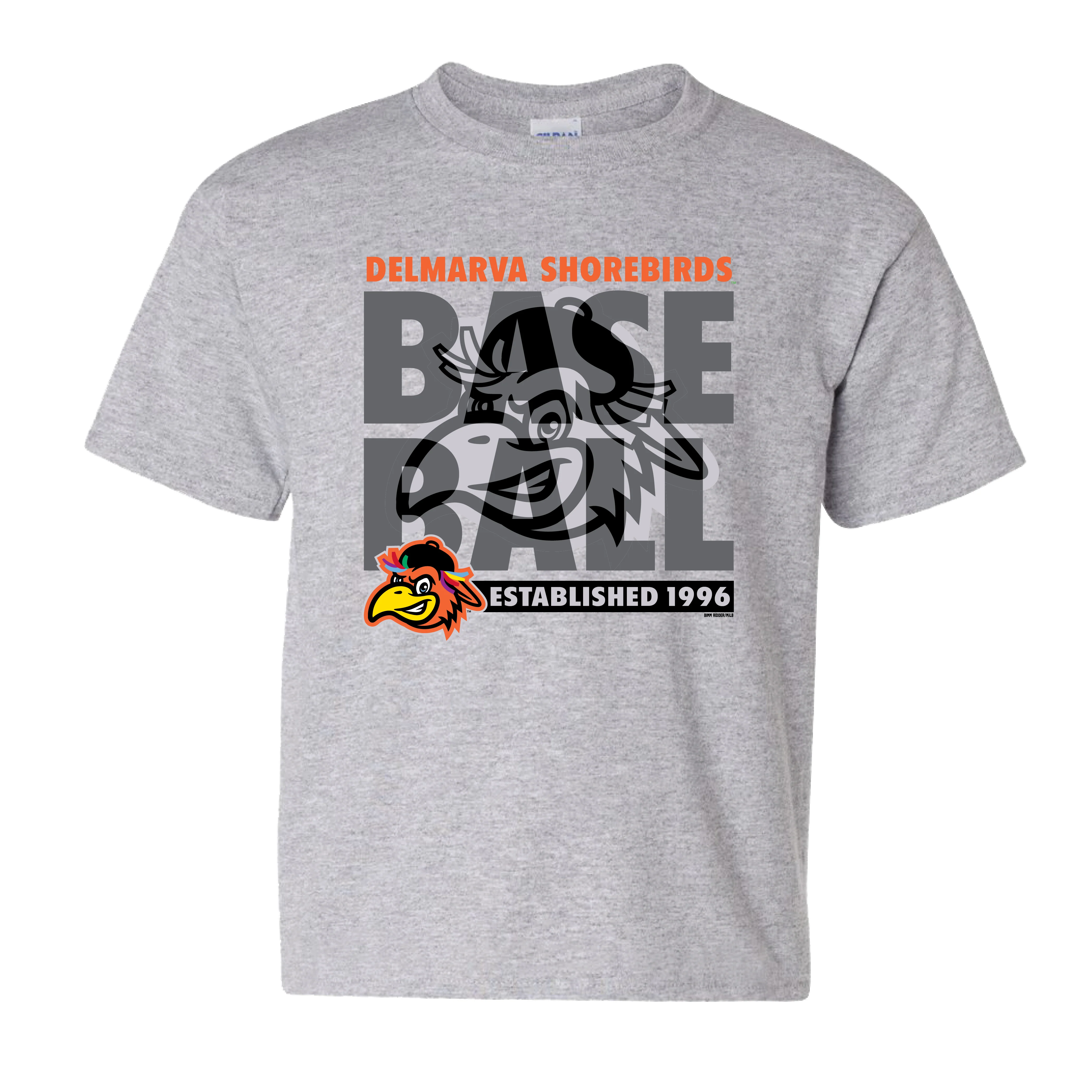 Delmarva Shorebirds Bimm Ridder Youth Luigi Tee