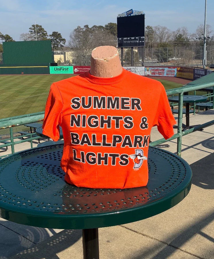 Delmarva Shorebirds GoTeez Shorebirds Lights Tee