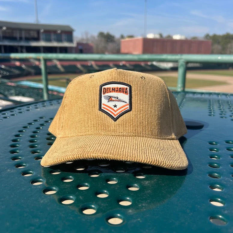 Delmarva Shorebirds Legacy Khaki Corduroy Cap - Image 2